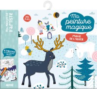 Ma pochette d'artiste - Ma peinture magique - Magie de l'hiver