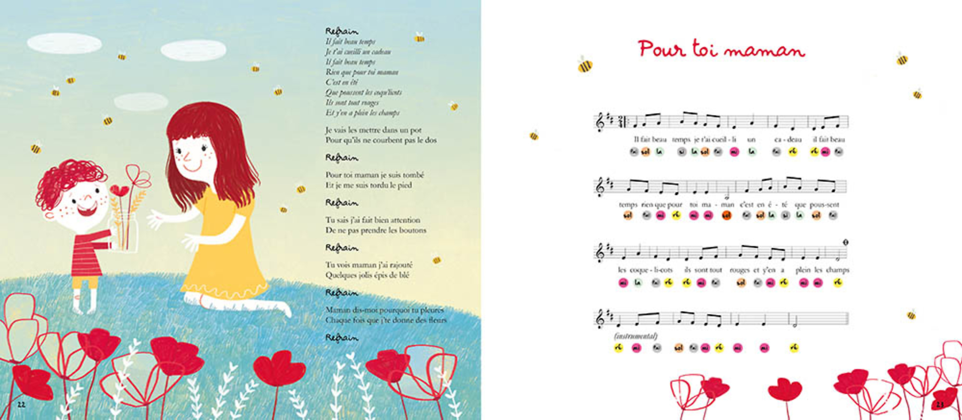 Mon Livre Piano - Mes 15 Chansons D’henri Des Au Piano