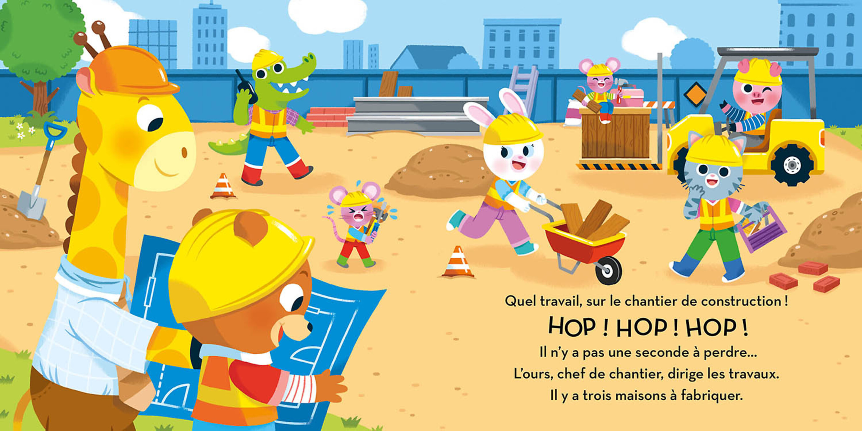 Une Journée Sur Le Chantier