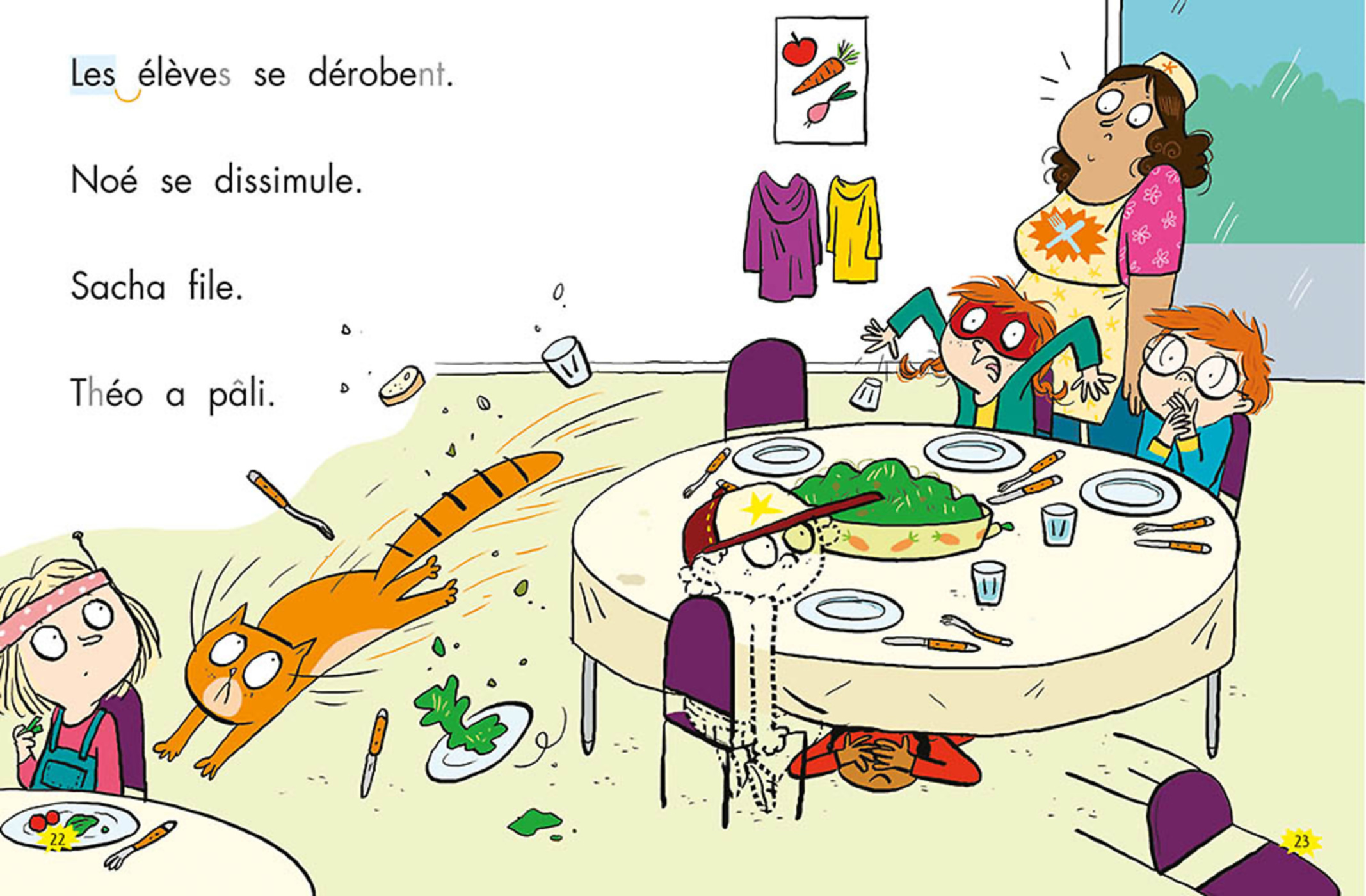 Les Héros De 1Re Primaire - A Table !