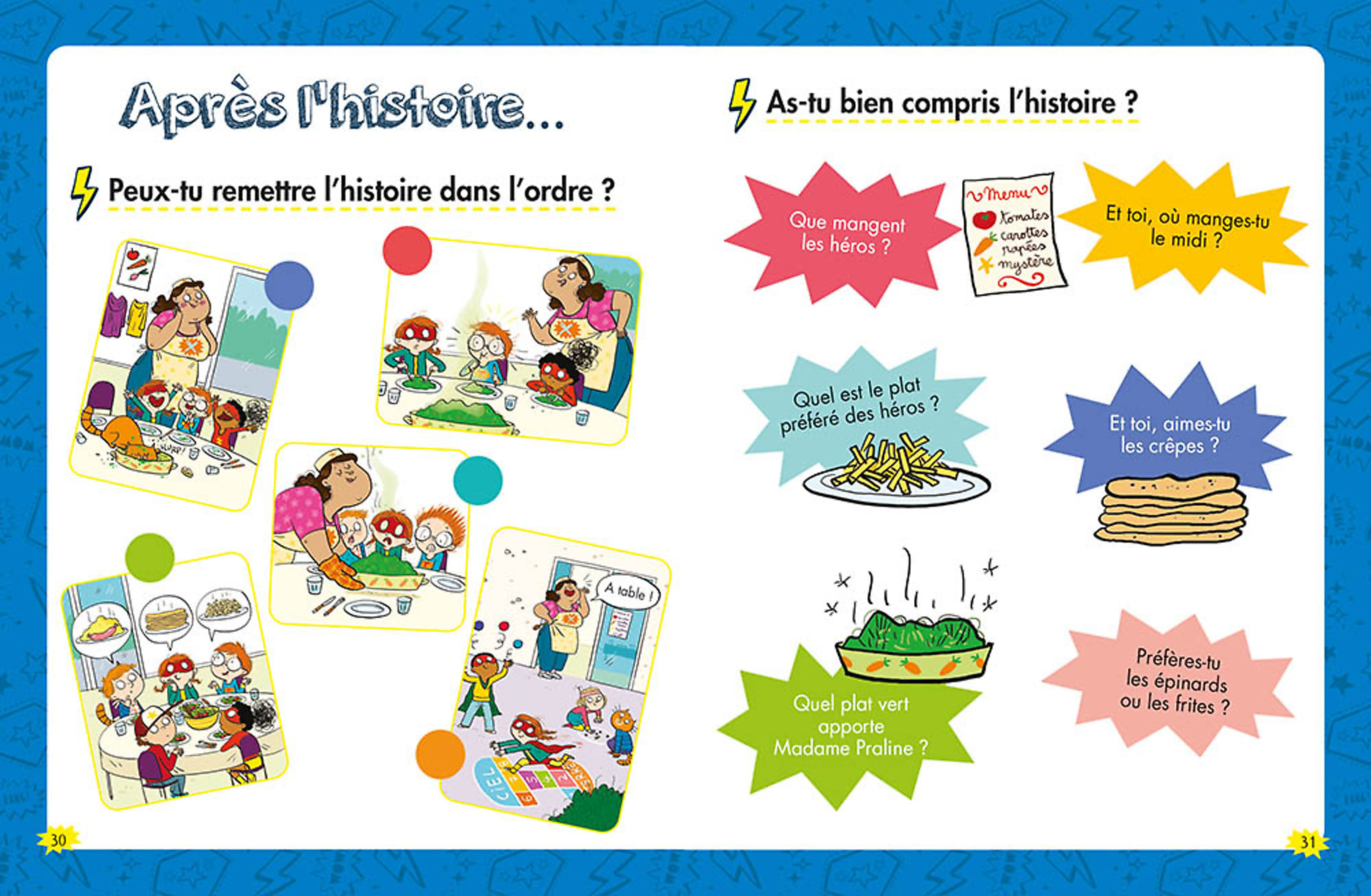 Les Héros De 1Re Primaire - A Table !