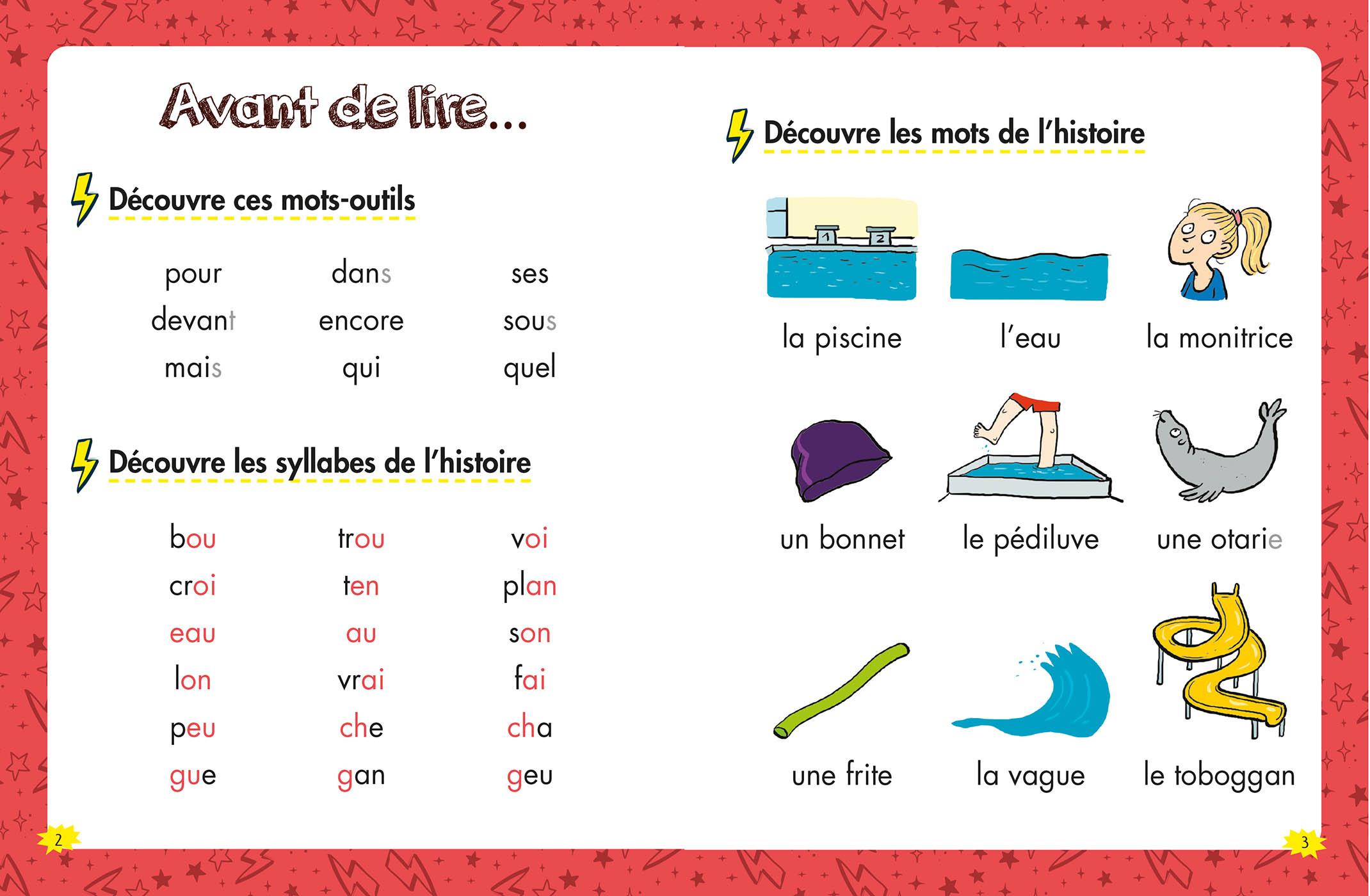 Les Héros De 1Re Primaire - Tous À La Piscine !