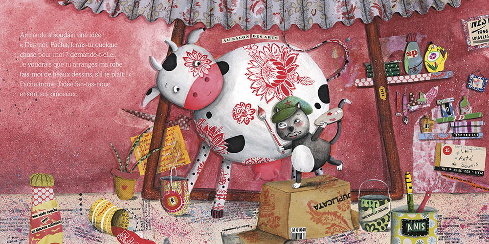 Armande La Vache Qui N'aimait Pas Ses Taches !