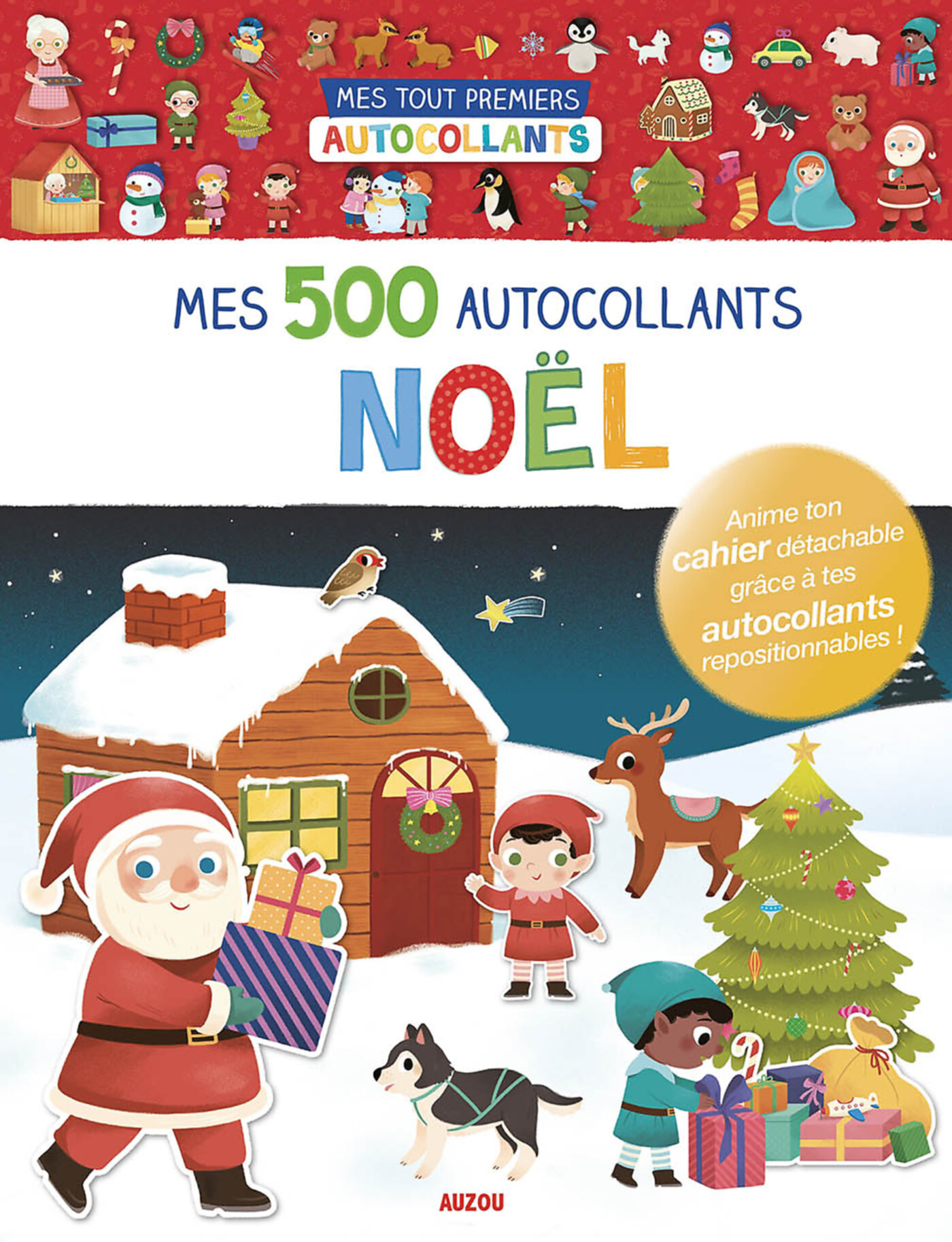 Mes Tout Premiers Autocollants - Mes 500 Autocollants - Noël