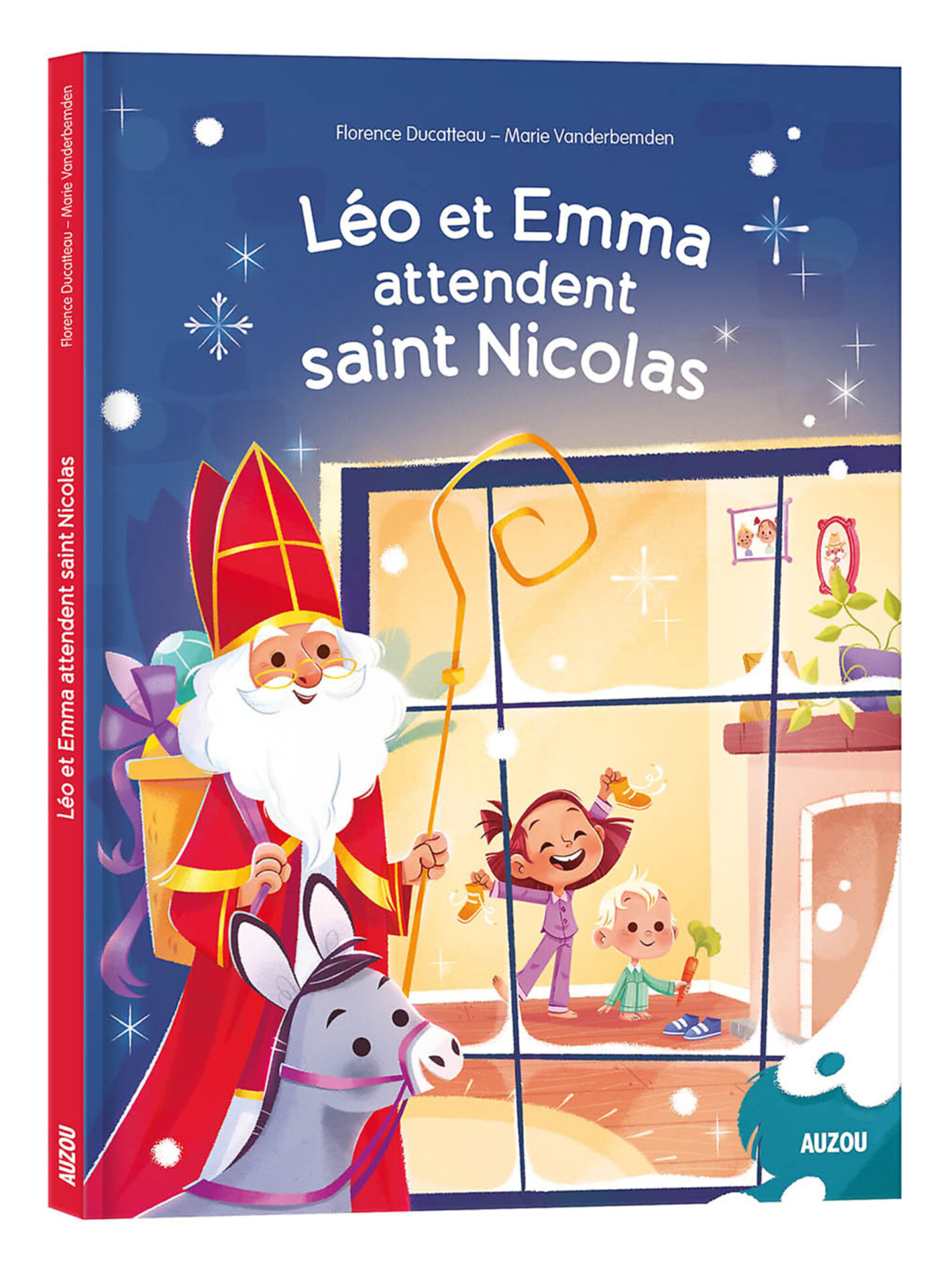 Leo Et Emma Attendent Saint-Nicolas