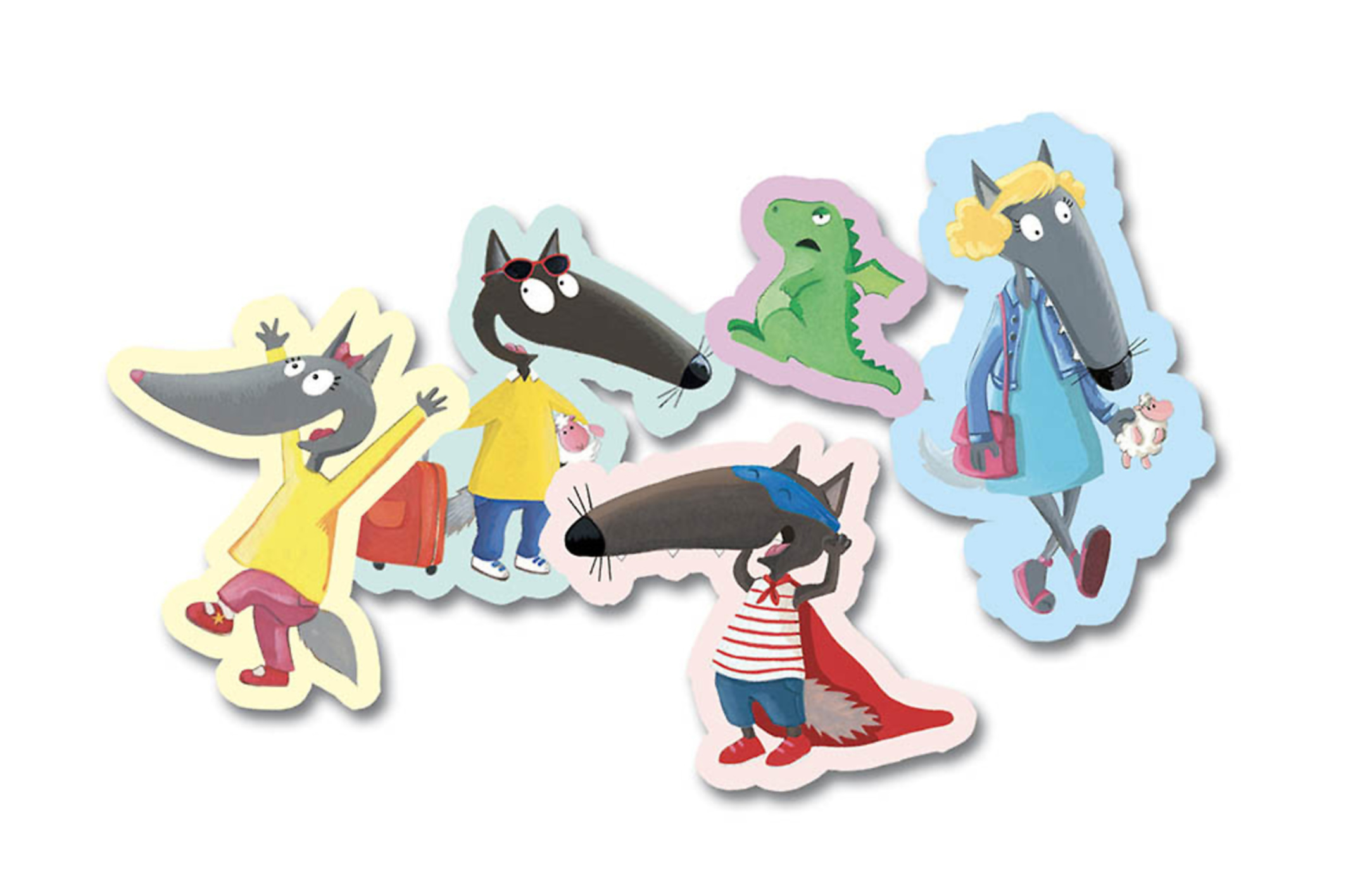 Ma Pochette De 100 Gommettes P'tit Loup Ma Pochette De 100 Gommettes P'tit Loup