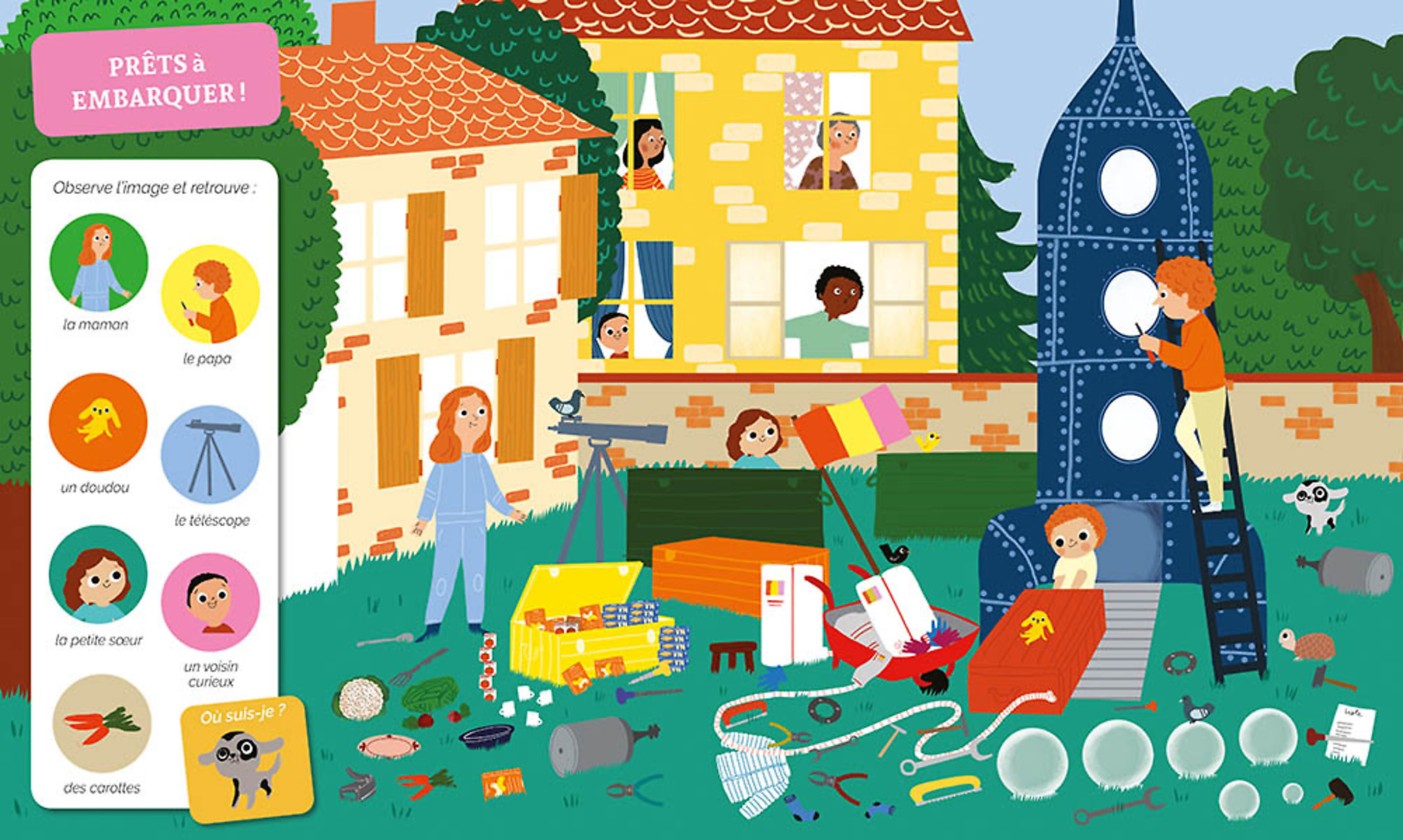 Cherche Et Trouve Des Tout-Petits - L'incroyable Voyage Dans L'espace