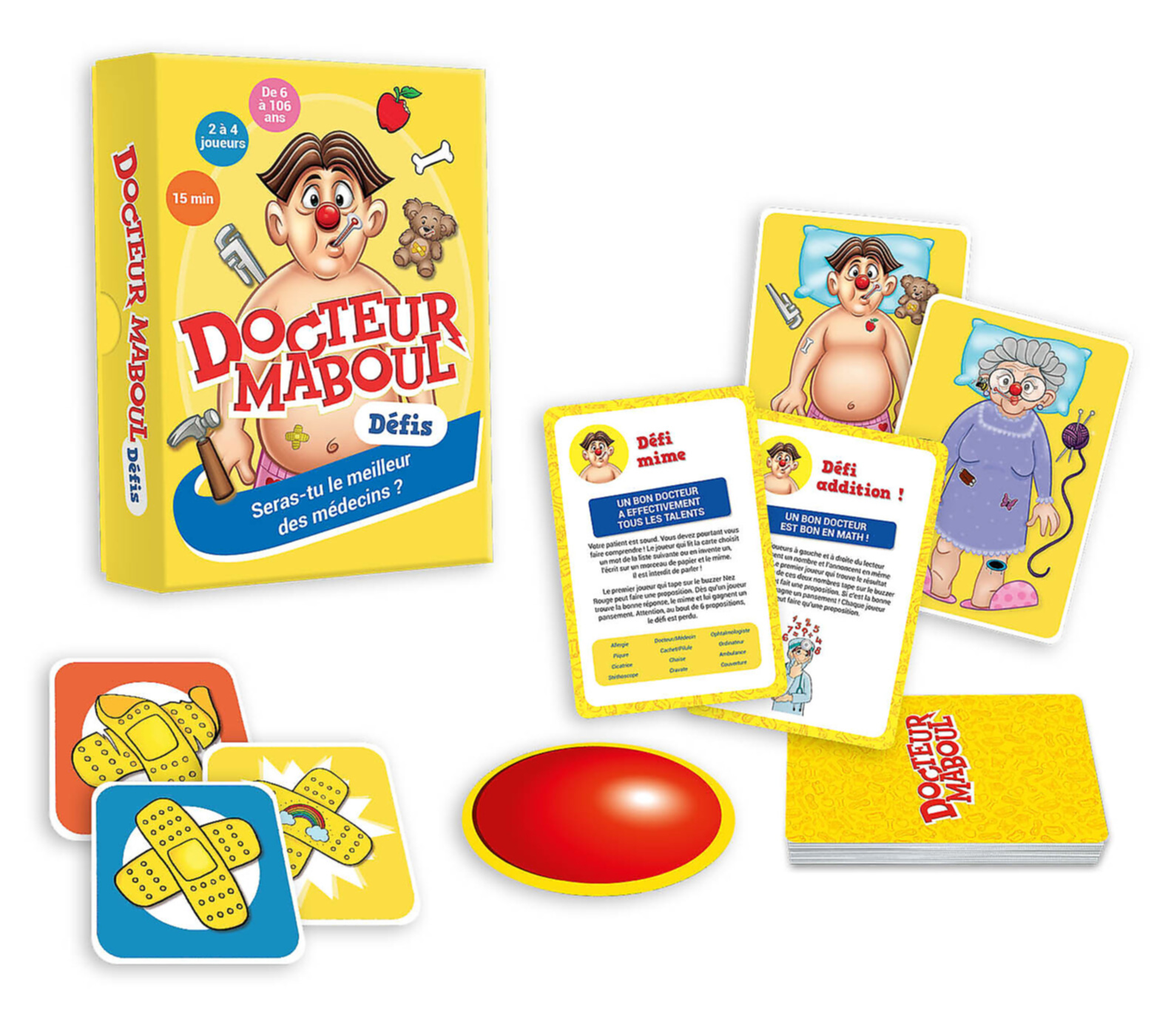 Jeu De Cartes - Docteur Maboul - Défis