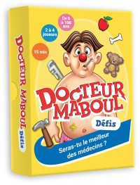 Jeu de cartes - Docteur maboul - Défis
