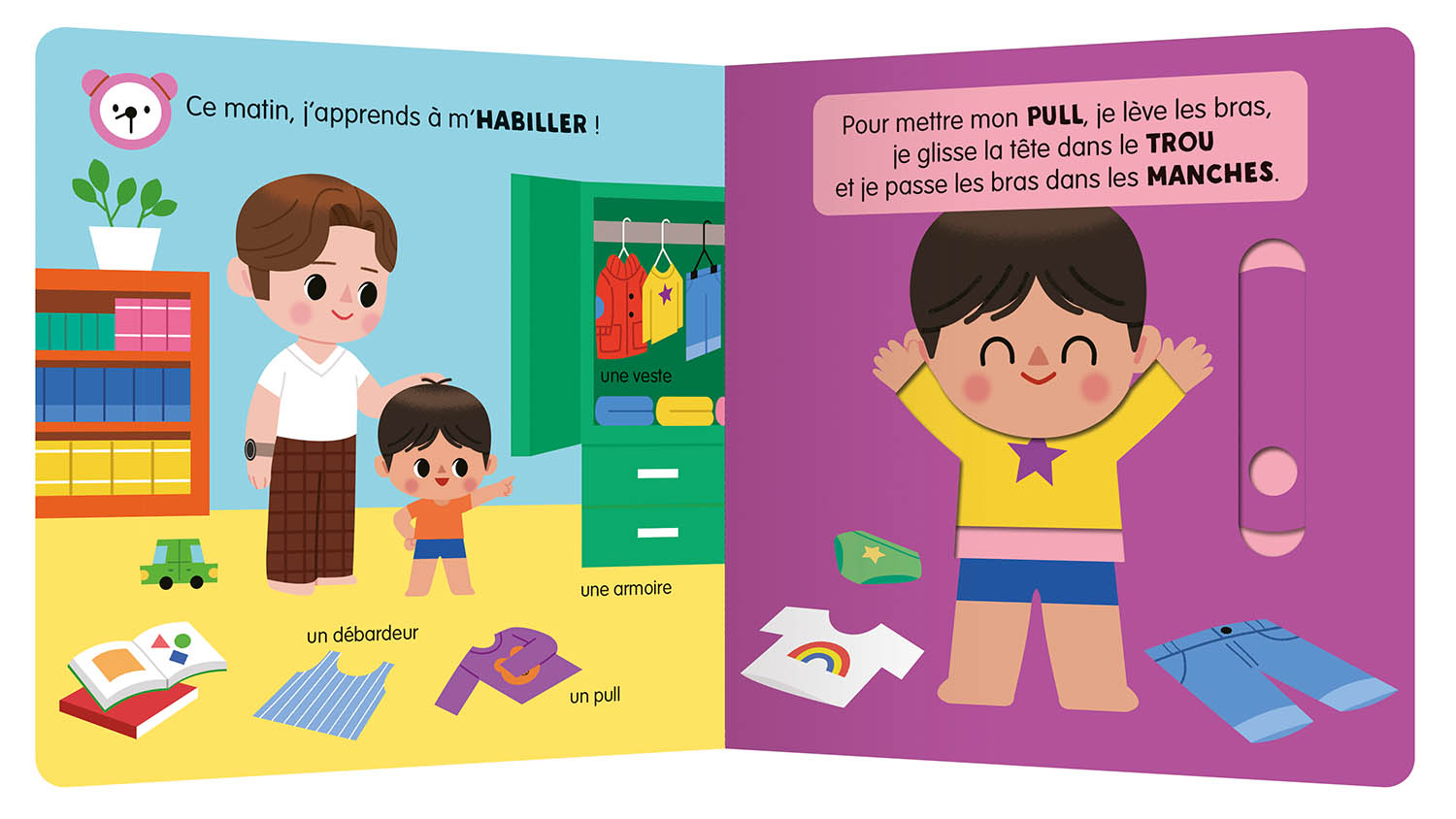 Mon Anim'agier - Premiers Apprentissages - Je M'habille