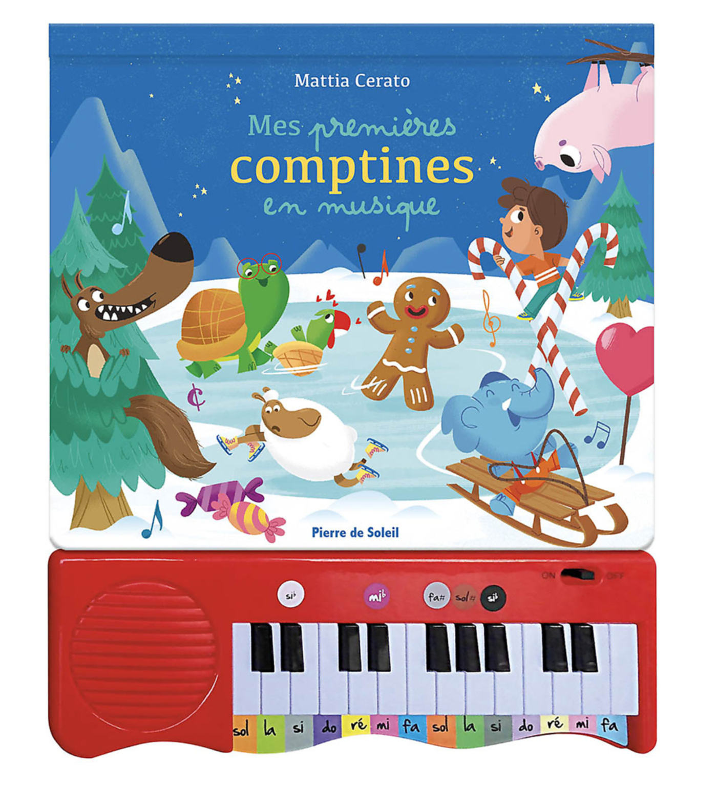 Mon Livre Piano - Livre Piano - Mes Premières Comptines En Musique