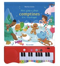 Mon livre piano - Livre piano - Mes premières comptines en musique