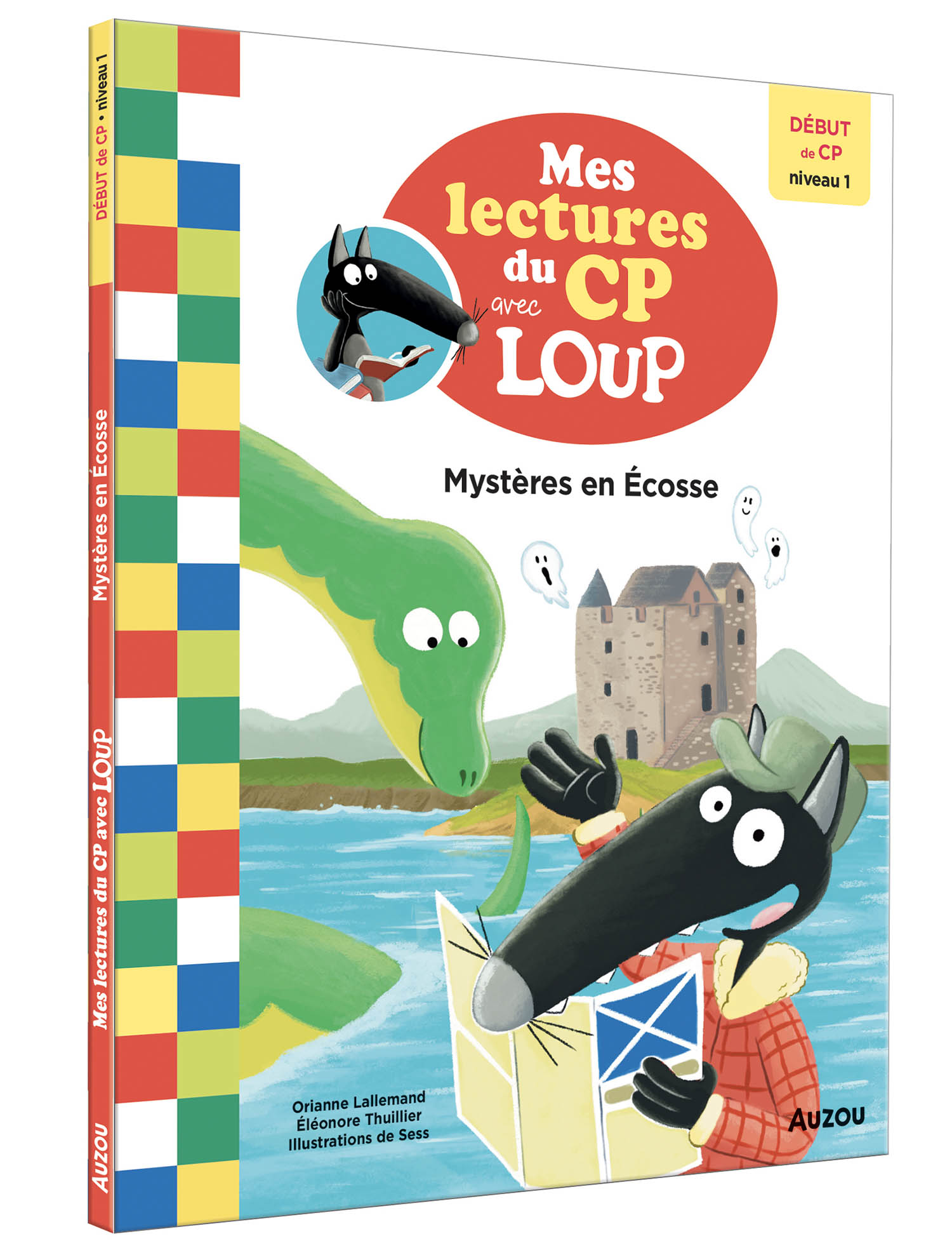Mes Lectures Du Cp Avec Loup - Mystères En Écosse