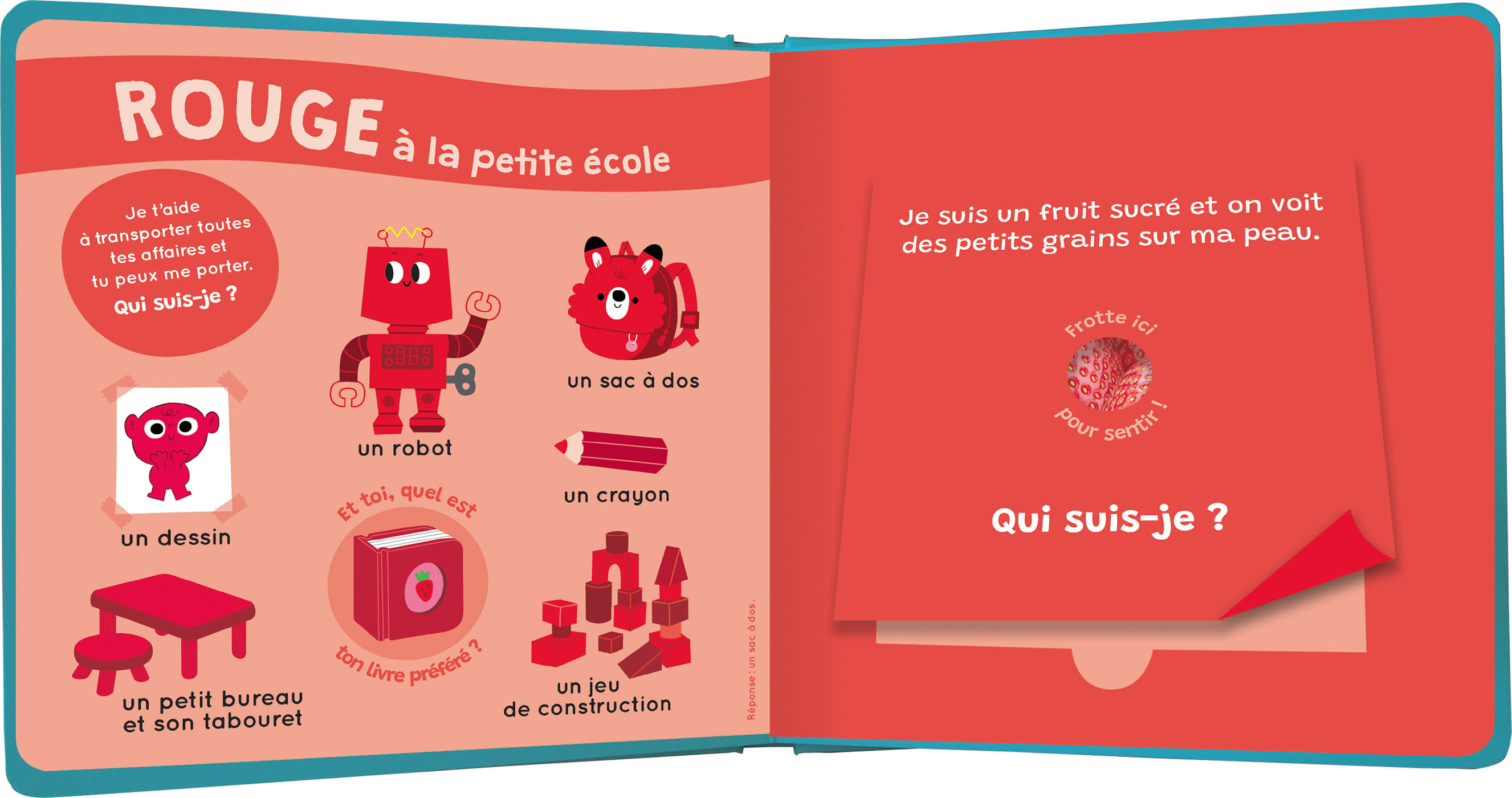 Mon Livre Des Odeurs Et Des Couleurs - Ma Journée