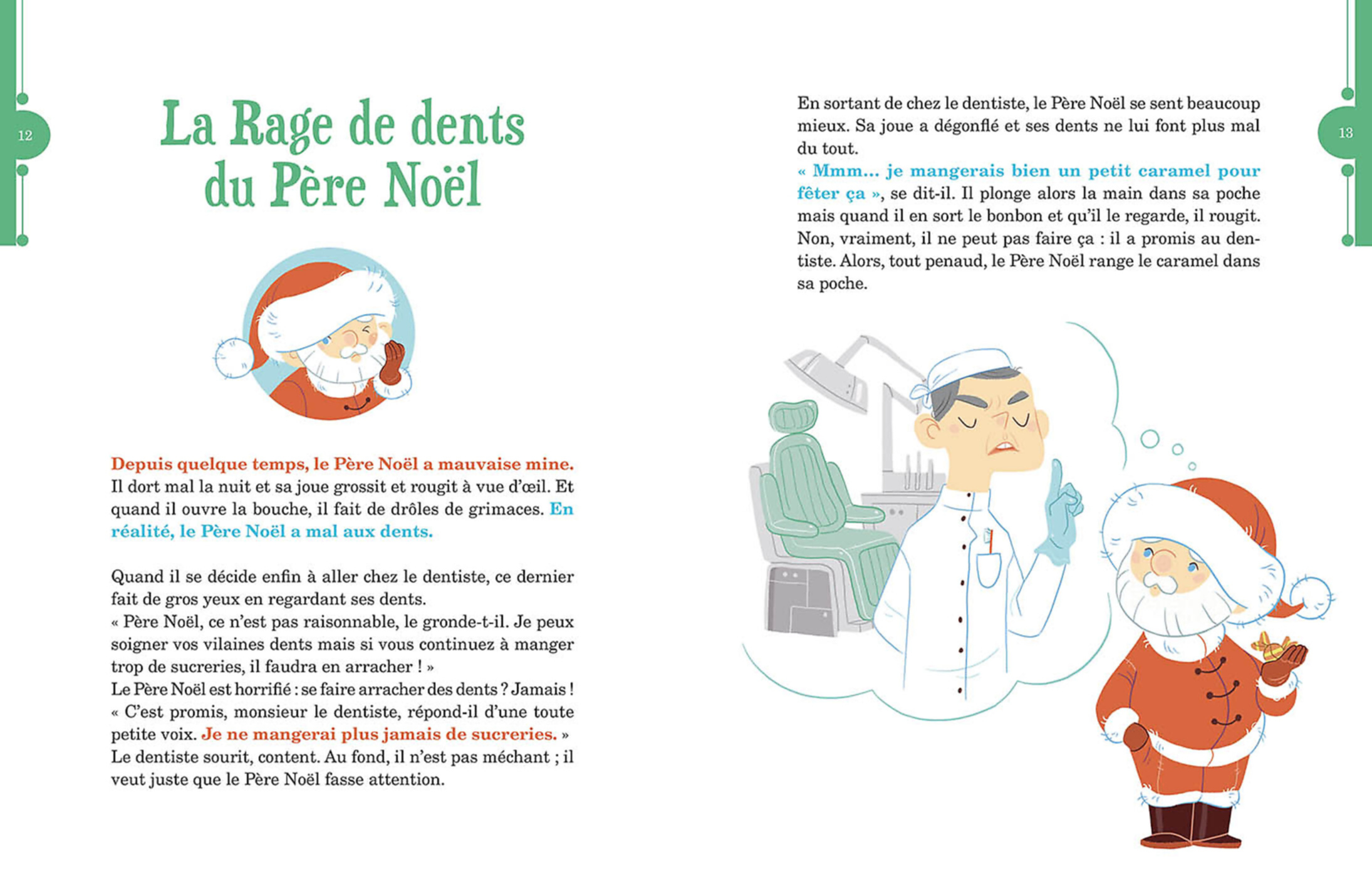 Le Soir Avec Le Père Noël, Les Rennes Et Les Bonshommes De Neige