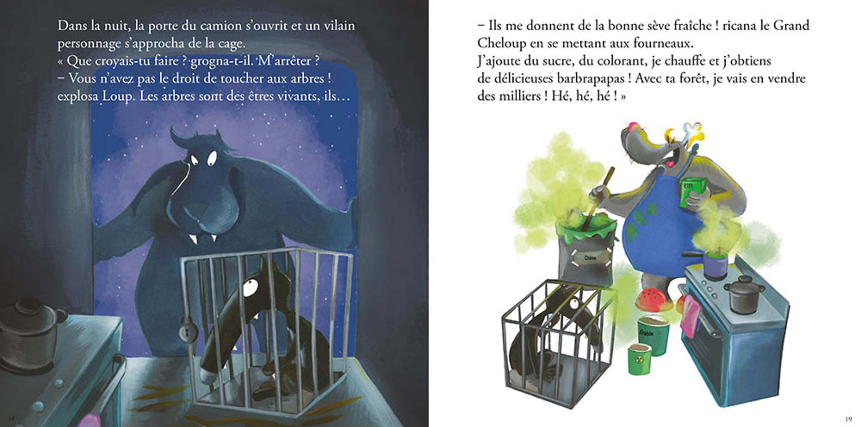 Le Loup Qui Aimait Les Arbres Le Loup Qui Aimait Les Arbres