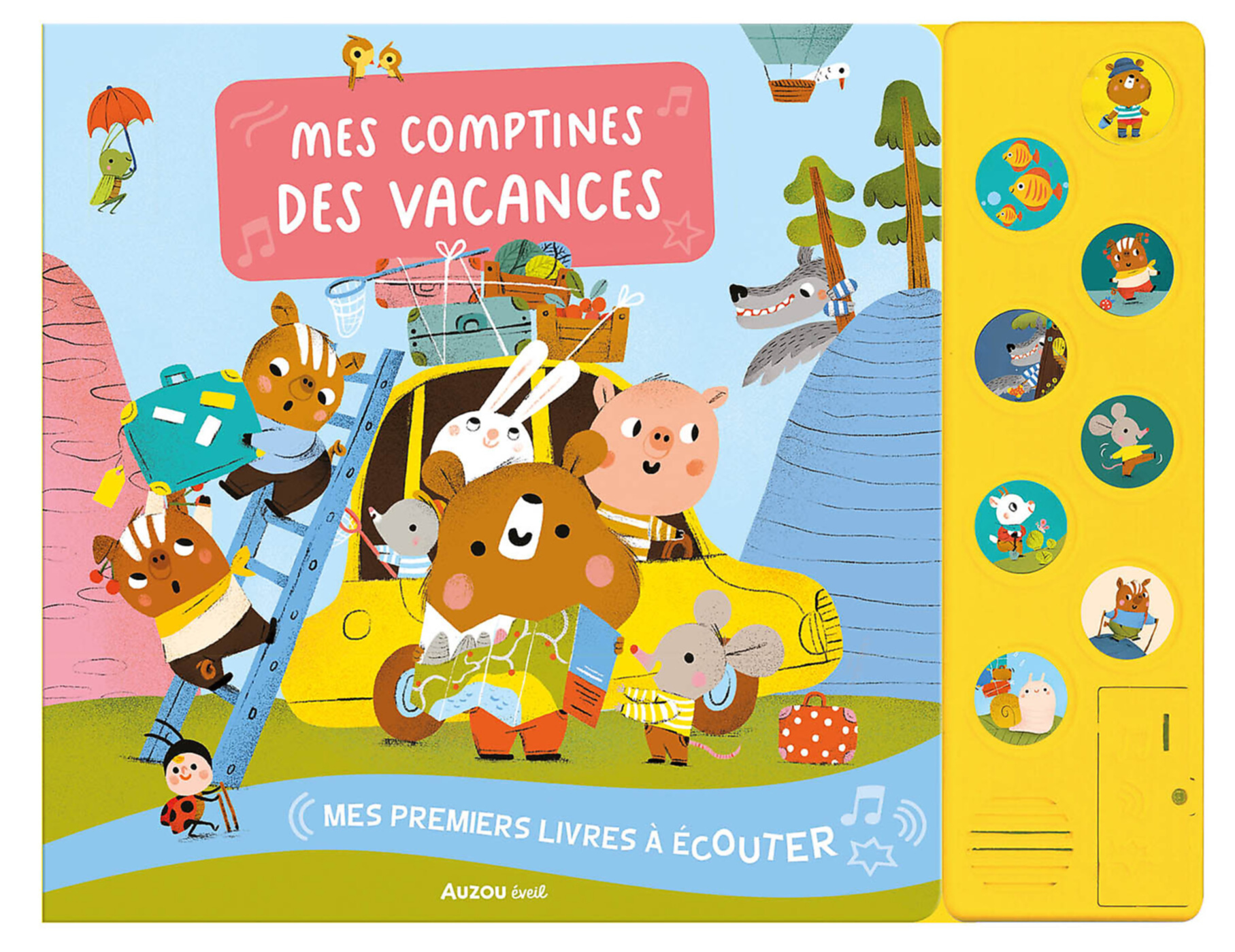 Mes Premiers Livres À Écouter - Mes Comptines Des Vacances