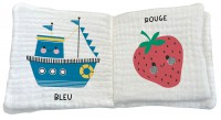 Mon Premier Livre Tissu En Lange - Les Couleurs Mon Premier Livre Tissu En Lange - Les Couleurs
