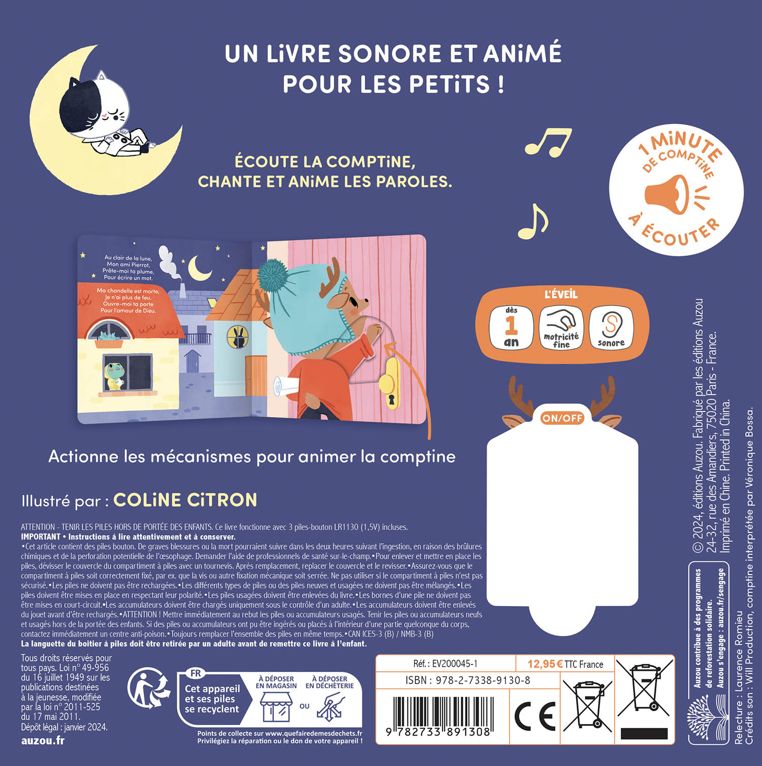 Ma Comptine Animée - Au Clair De La Lune