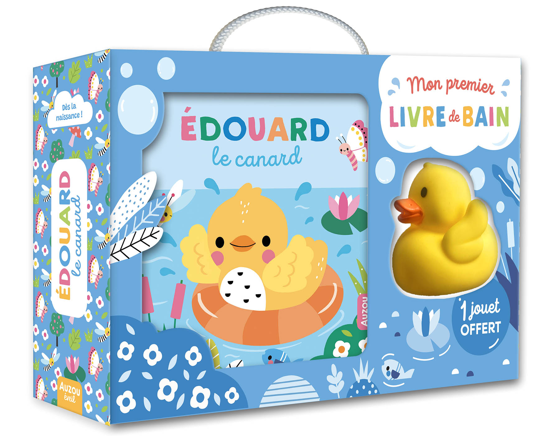 Mon Premier Livre De Bain - Valisette - Édouard Le Canard Mon Premier Livre De Bain - Valisette - Édouard Le Canard