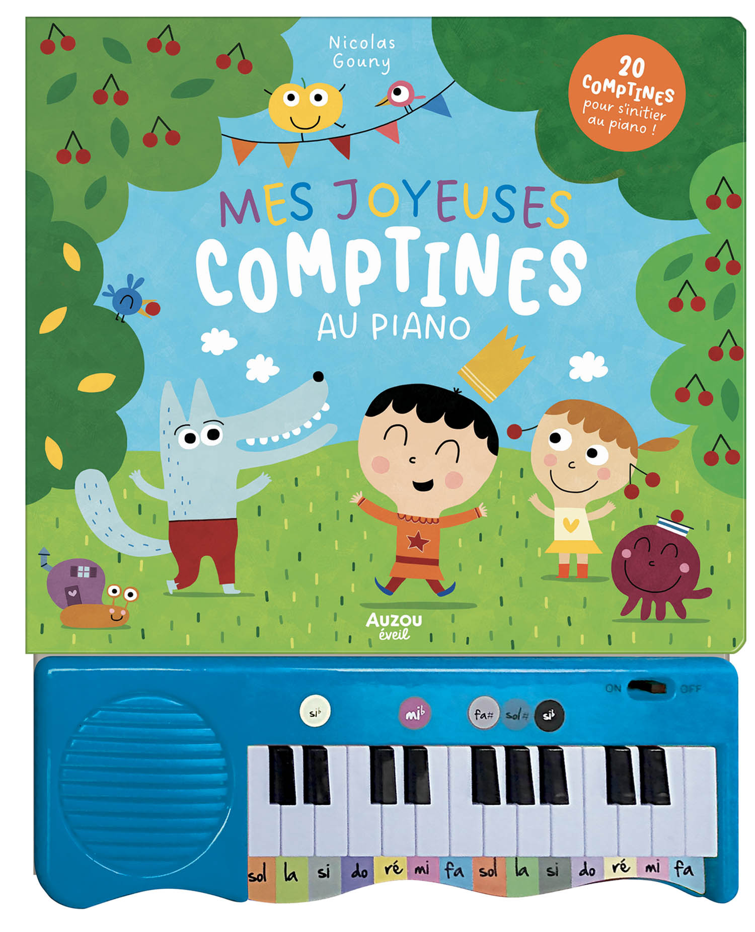 Mon Livre Piano - Mes Joyeuses Comptines Au Piano