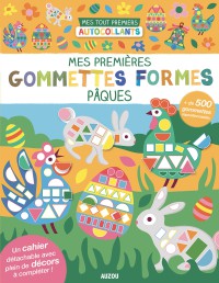 Mes tout premiers autocollants - Mes premières gommettes formes pâques