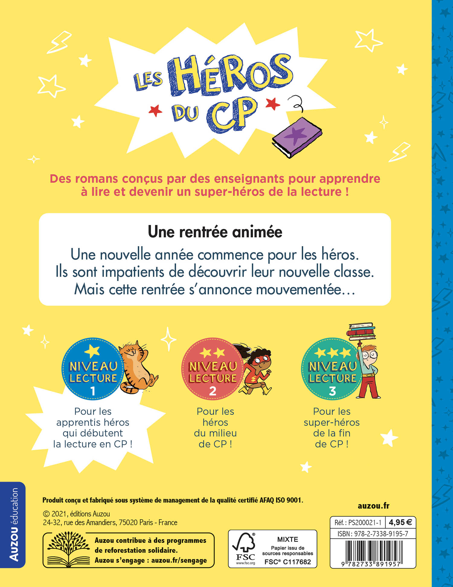 Les Héros Du Cp - Niveau 1 - Une Rentrée Animée