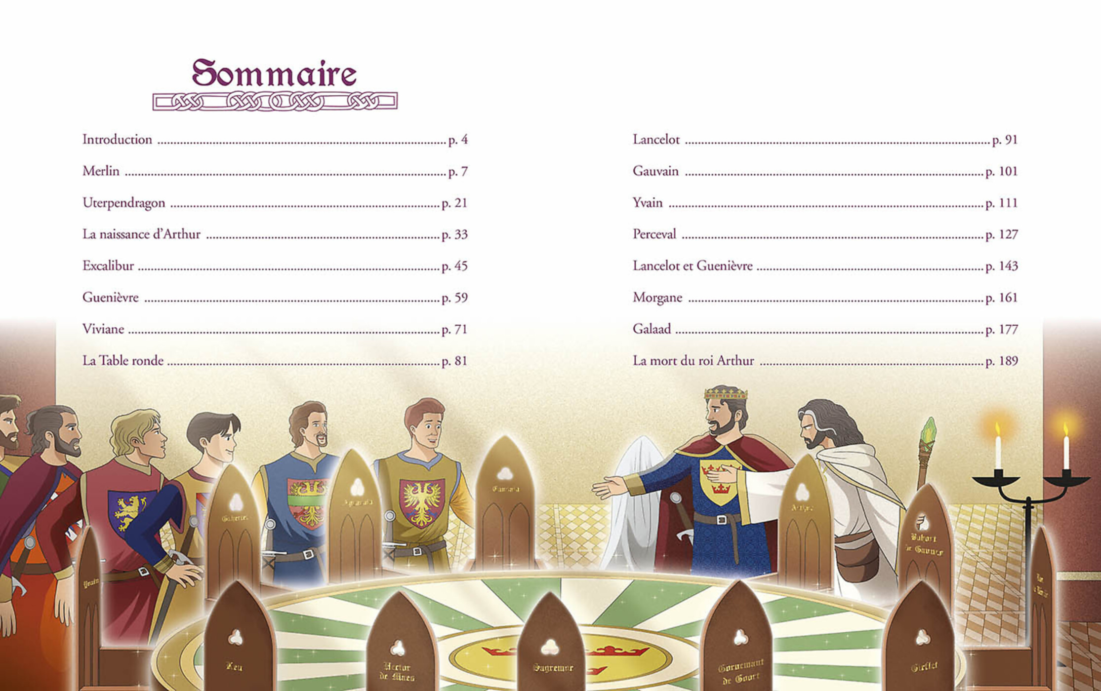 Les Chevaliers De La Table Ronde