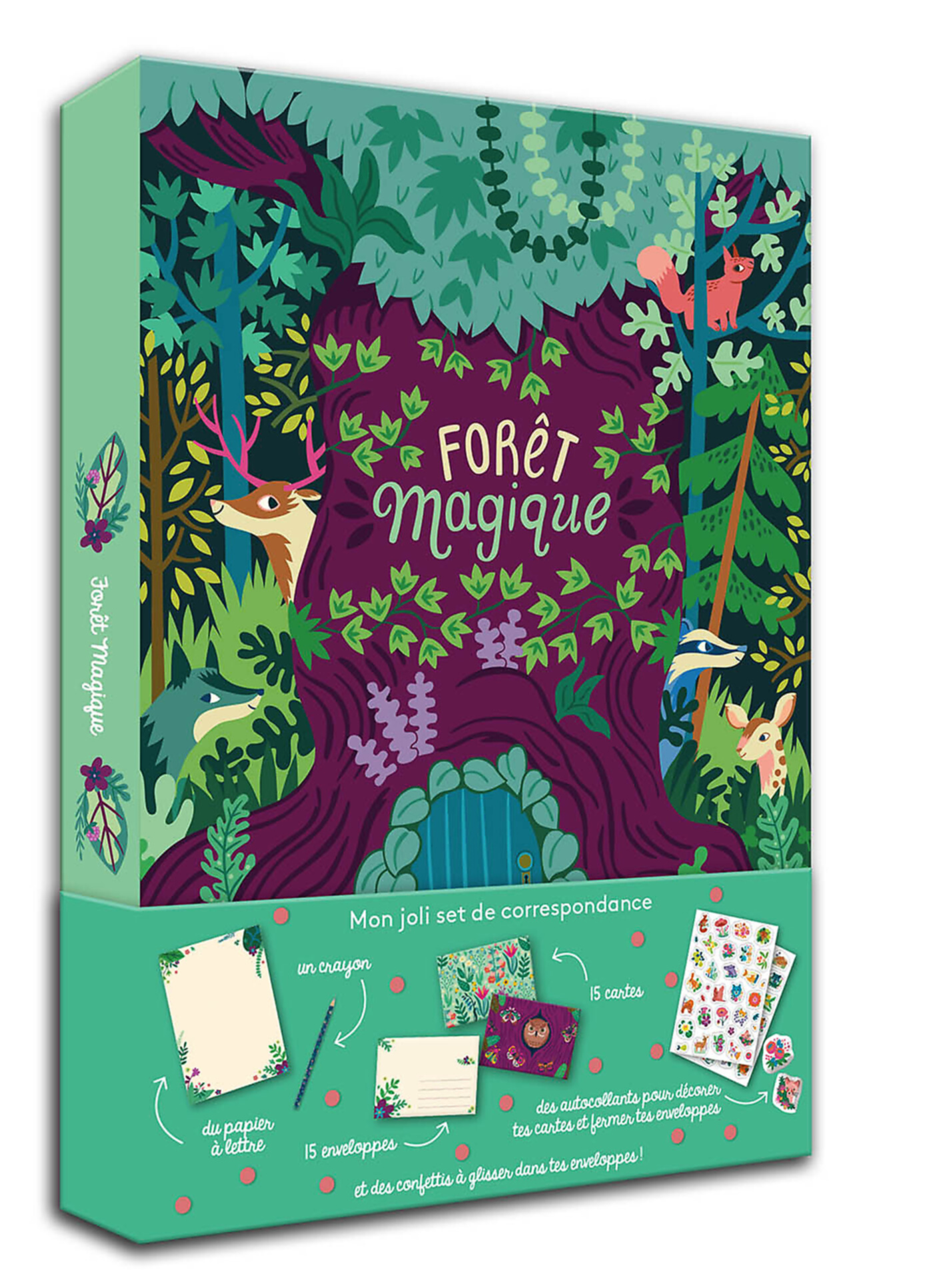 Forêt Magique - Mon Joli Set De Correspondance Forêt Magique - Mon Joli Set De Correspondance