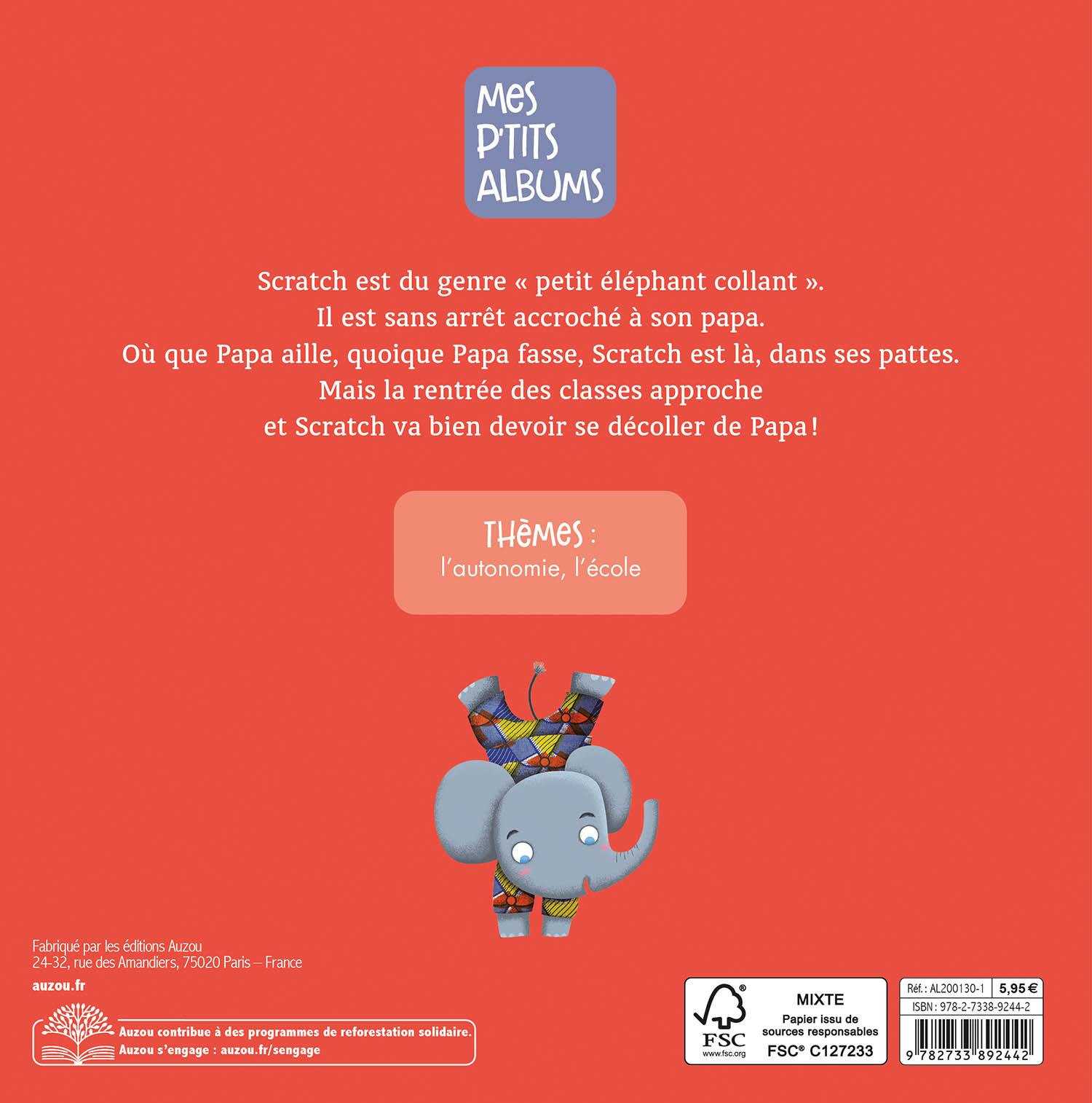 Scratch L'éléphant Est Trop Collant Scratch L'éléphant Est Trop Collant
