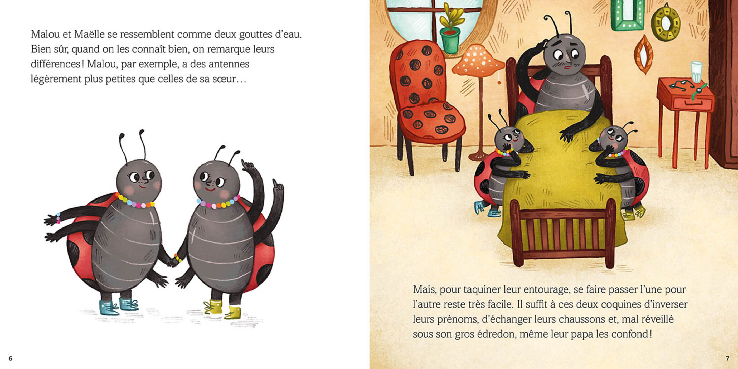 Malou Et Maëlle Les Jumelles Coccinelles Malou Et Maëlle Les Jumelles Coccinelles