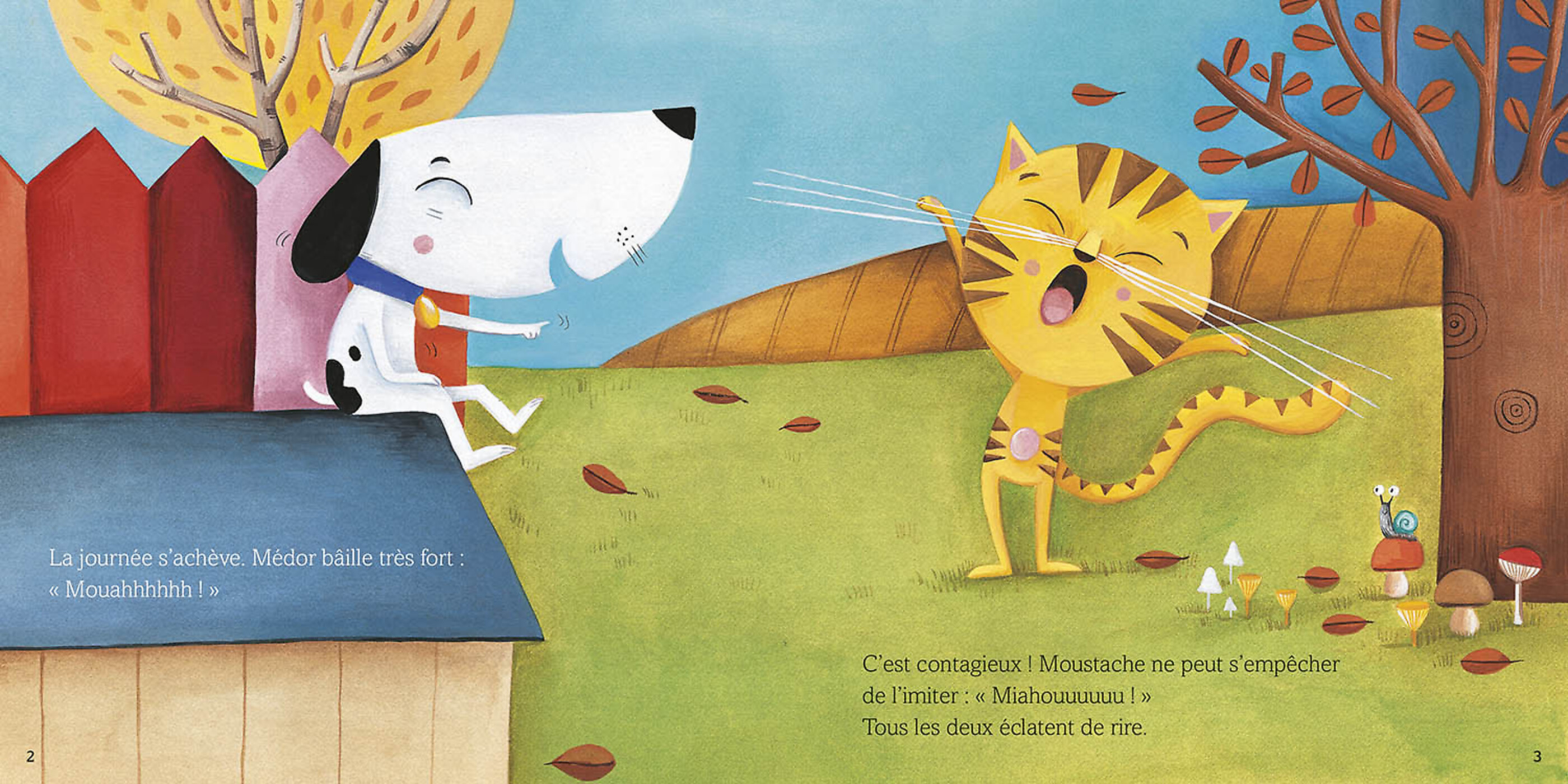 Moustache A Peur Du Noir