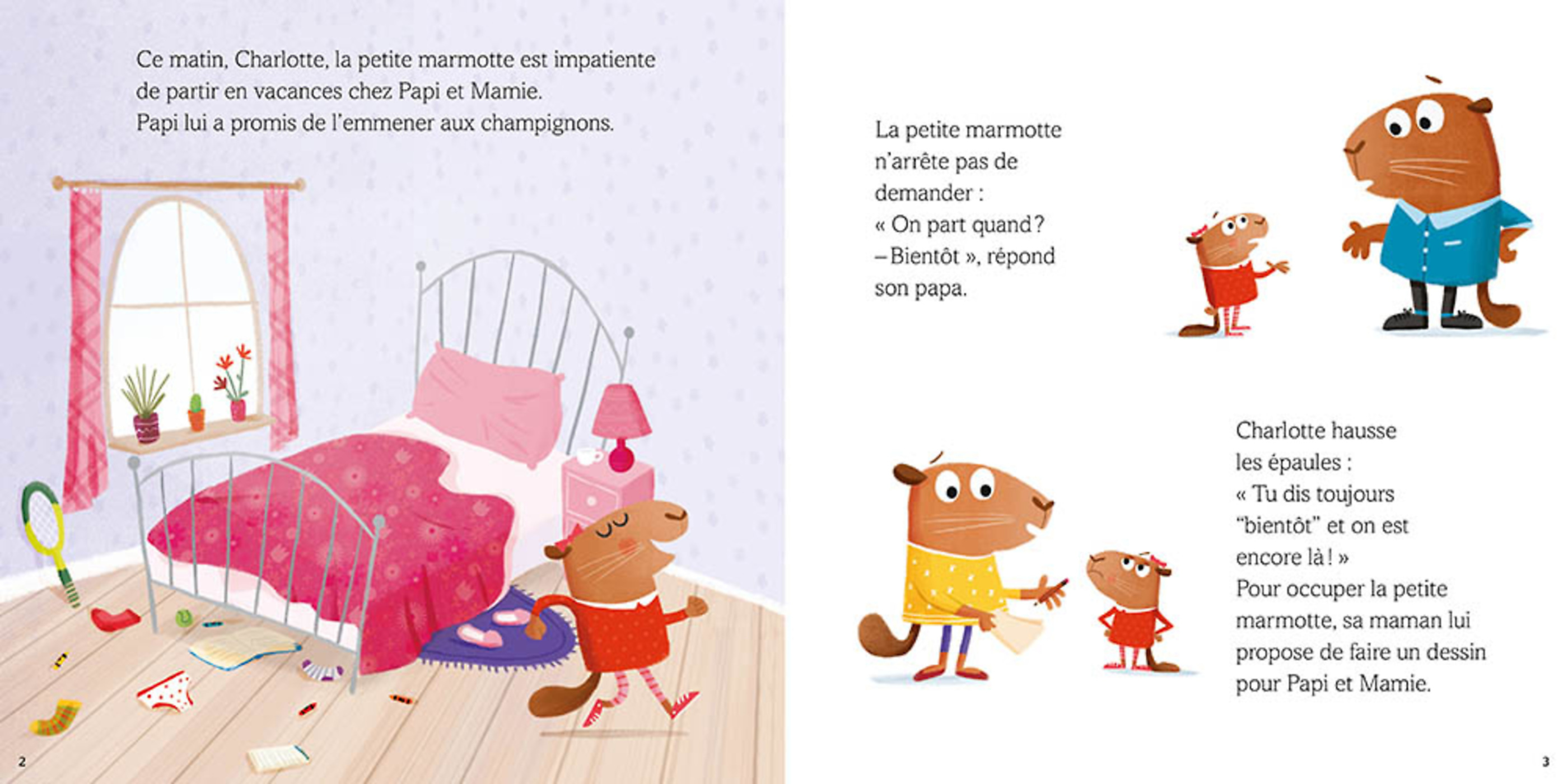 Charlotte La Marmotte A La Bougeotte Charlotte La Marmotte A La Bougeotte