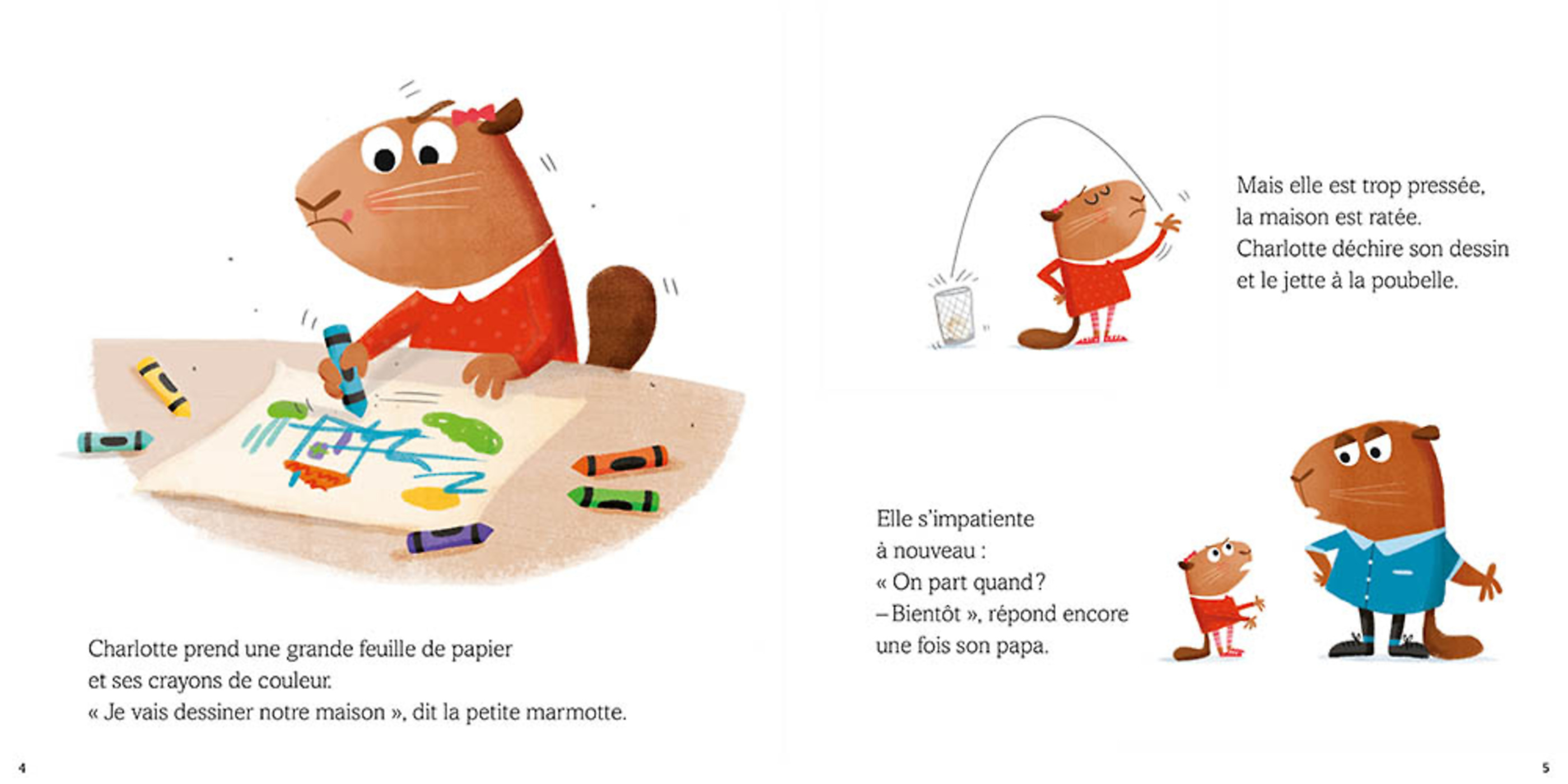 Charlotte La Marmotte A La Bougeotte