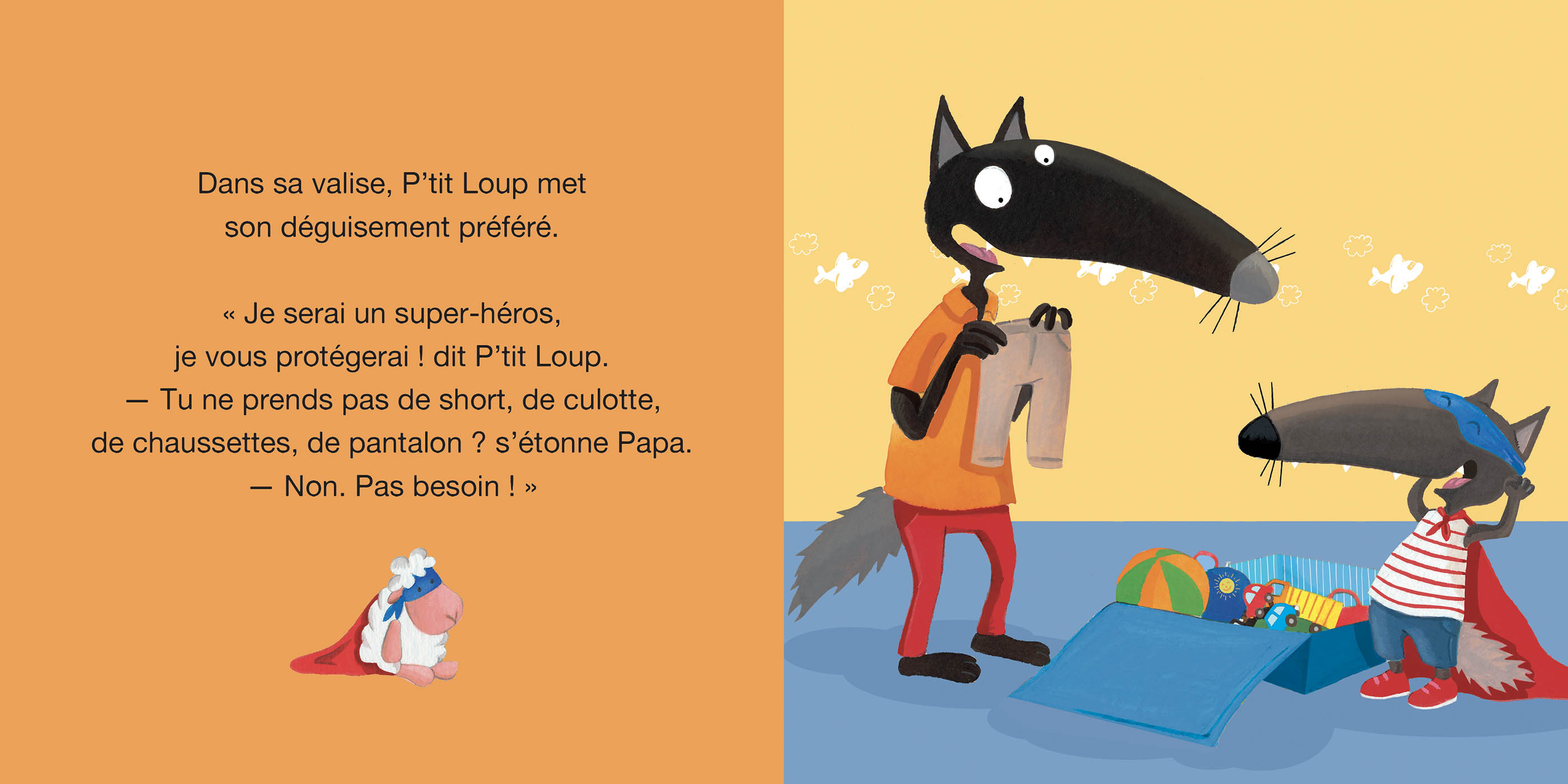 P'tit Loup Part En Vacances