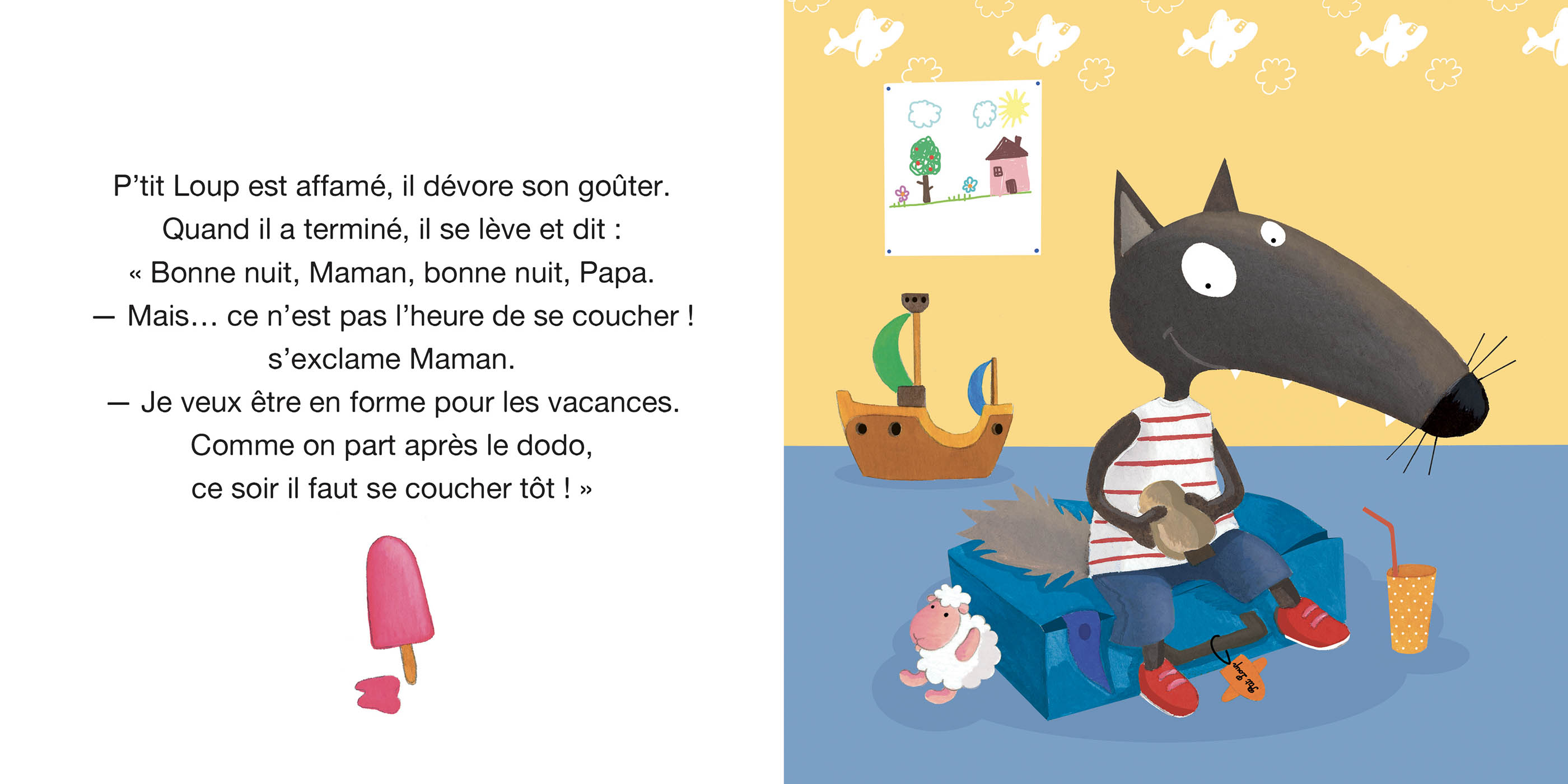 P'tit Loup Part En Vacances