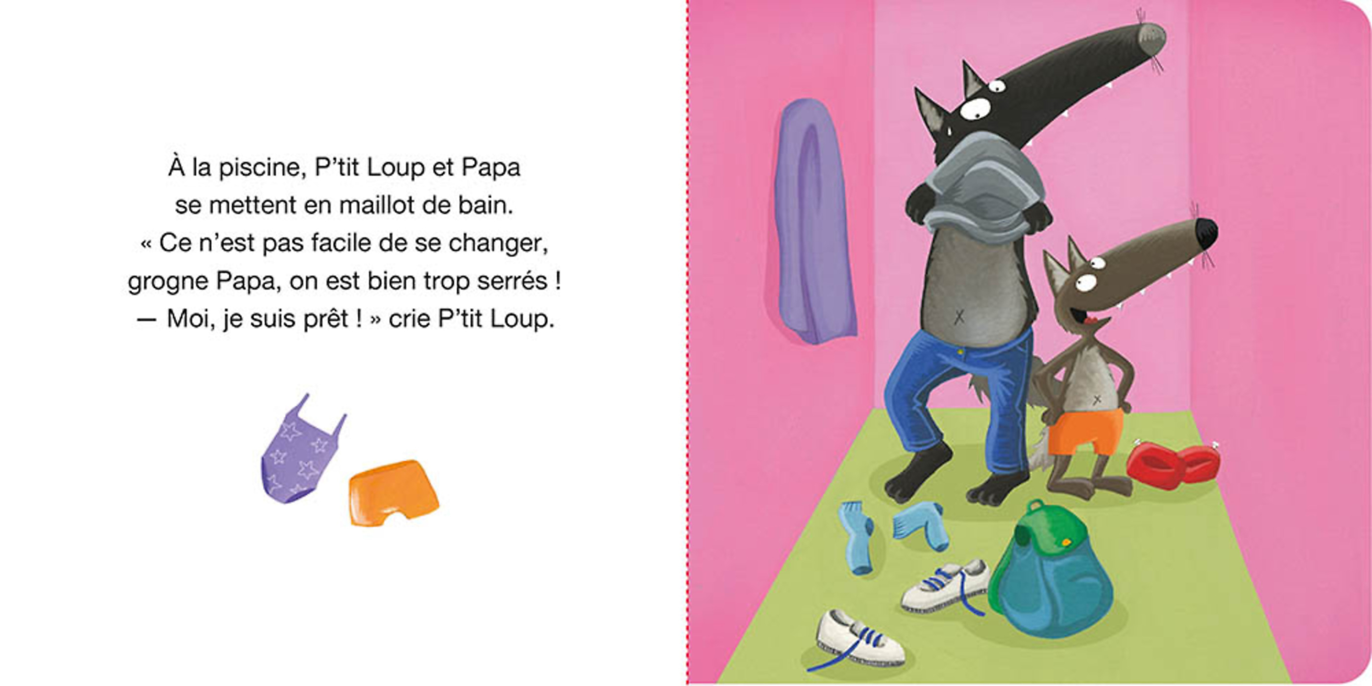 P'tit Loup Va A La Piscine