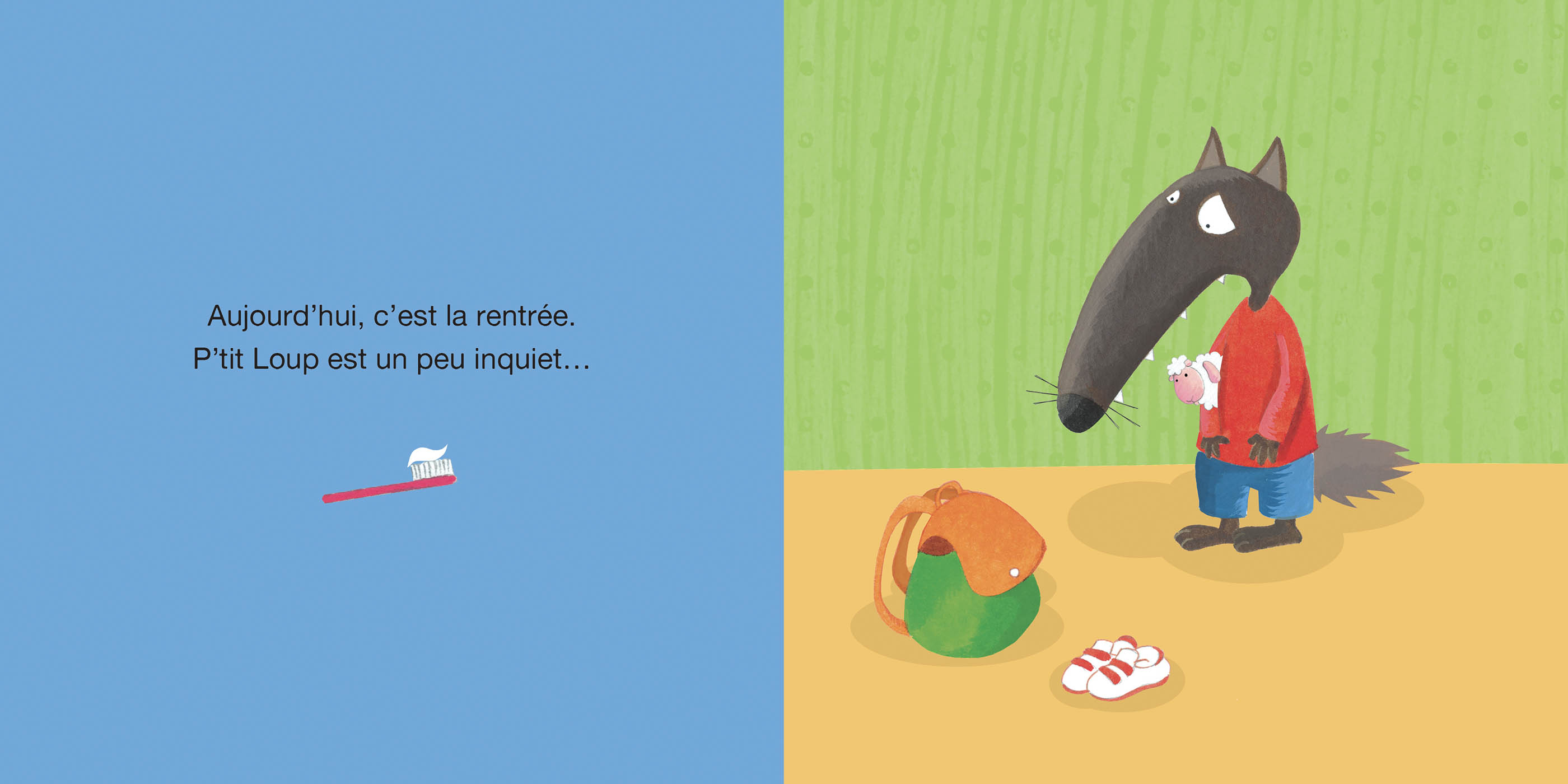 P'tit Loup Rentre A L'ecole