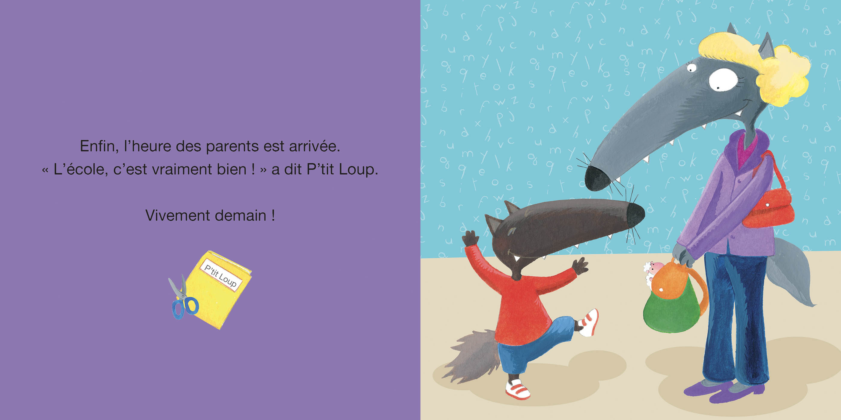 P'tit Loup Rentre A L'ecole P'tit Loup Rentre A L'ecole