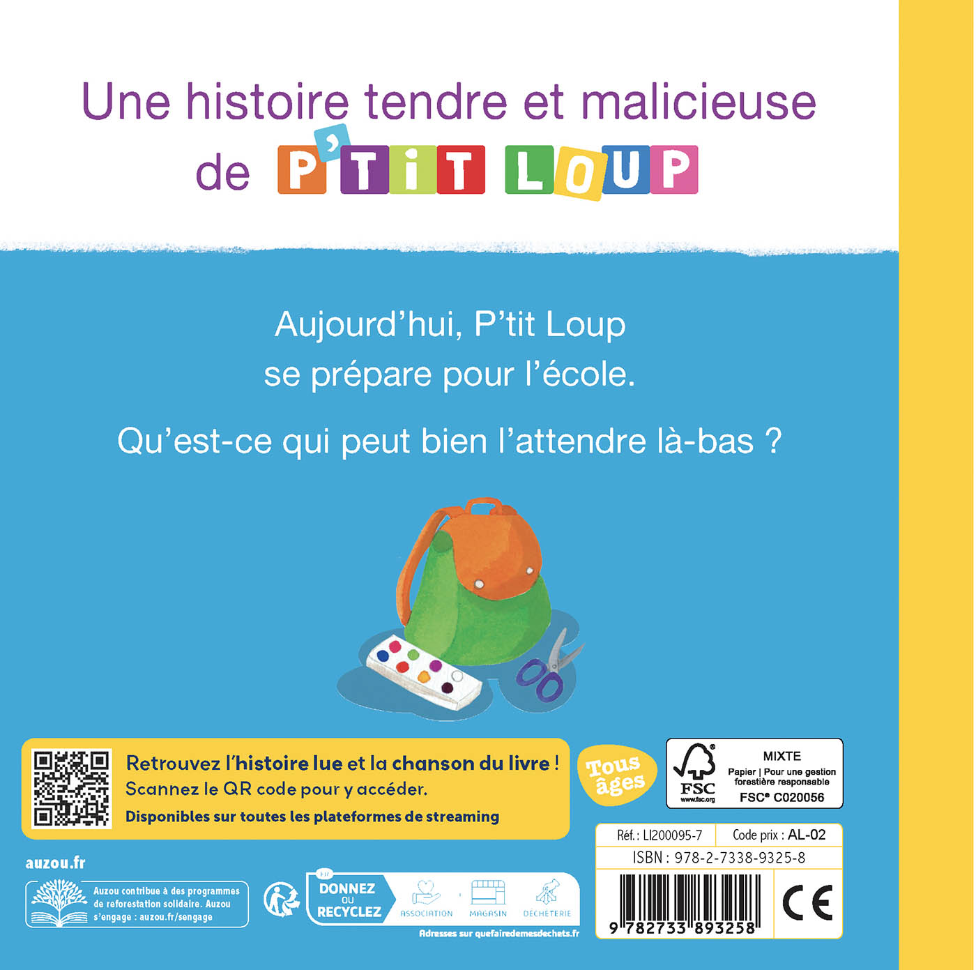 P'tit Loup Rentre A L'ecole