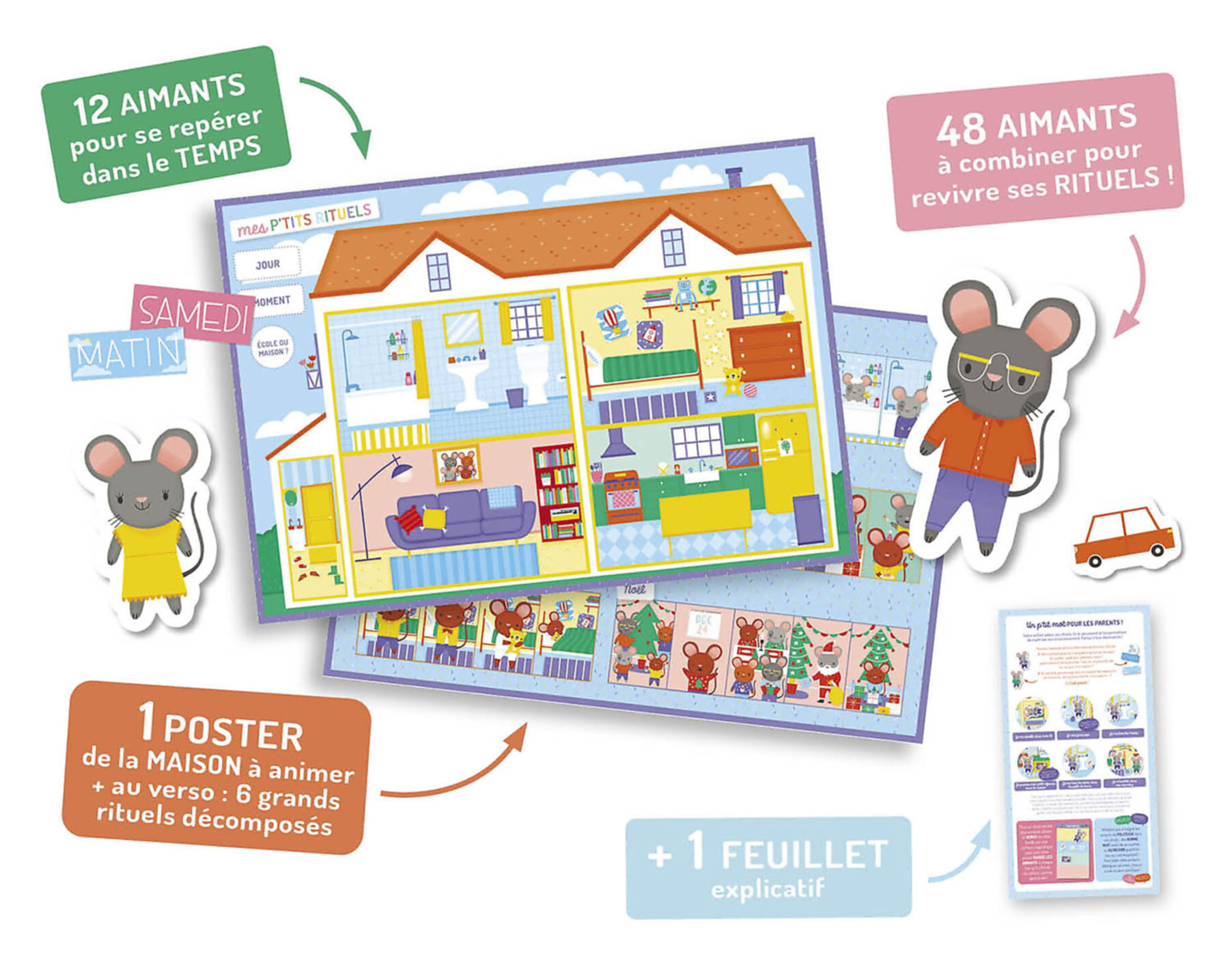 Ma Pochette D'aimants - Mes P'tits Rituels