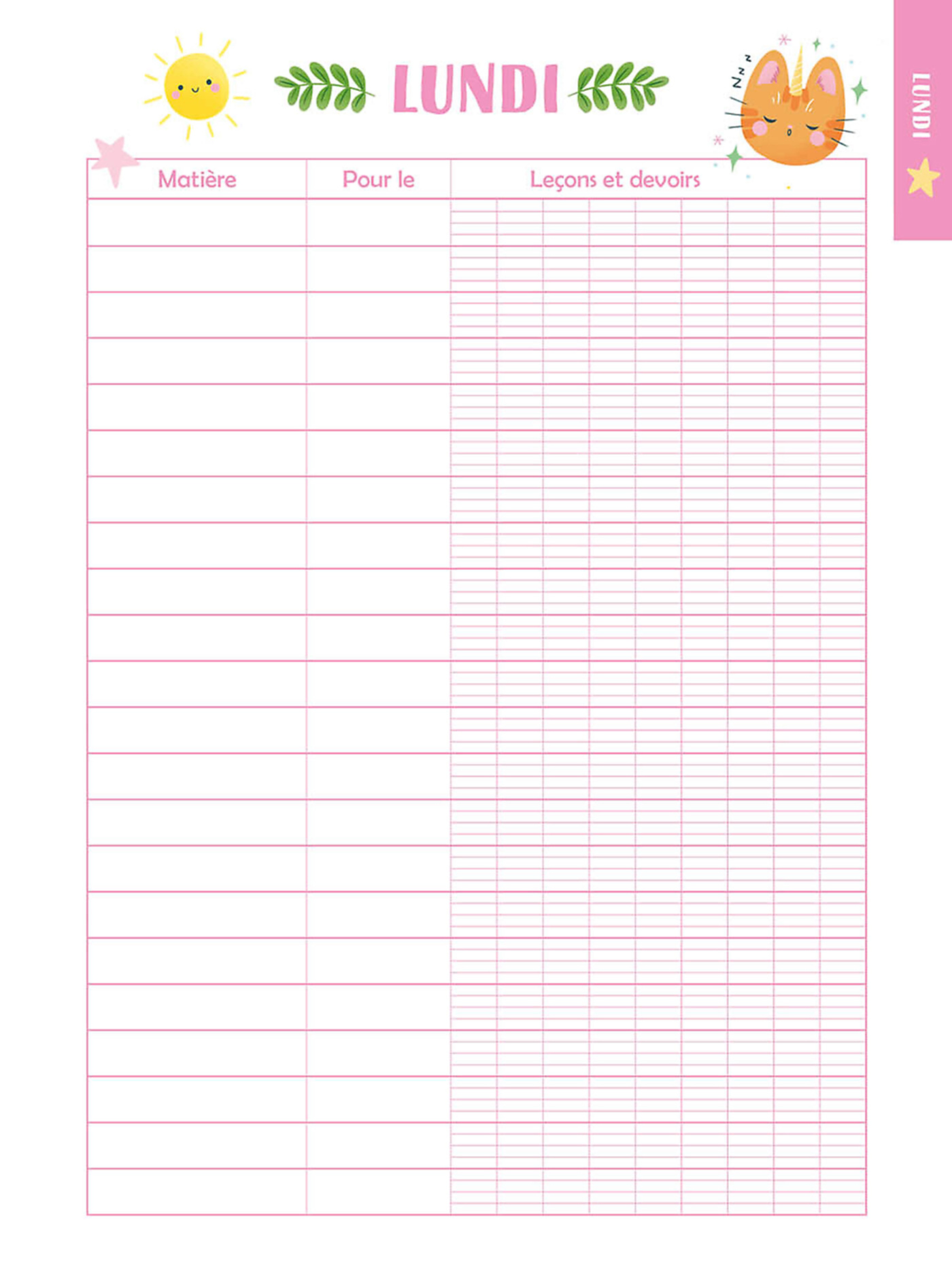 Cahier De Textes - Caticorn Cahier De Textes - Caticorn