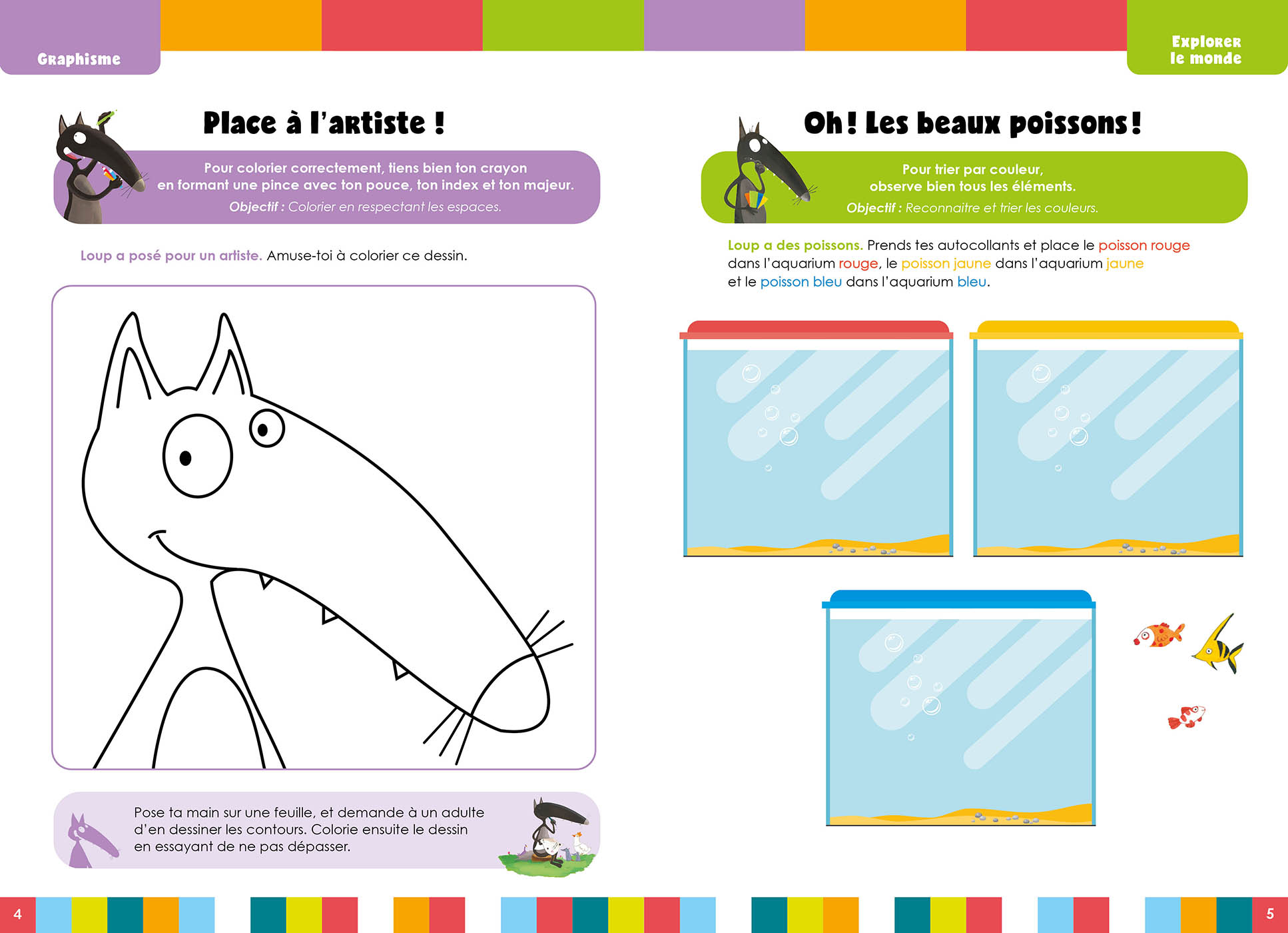 Mon Cahier Loup En Vacances - De La Tps À La Ps - 2026