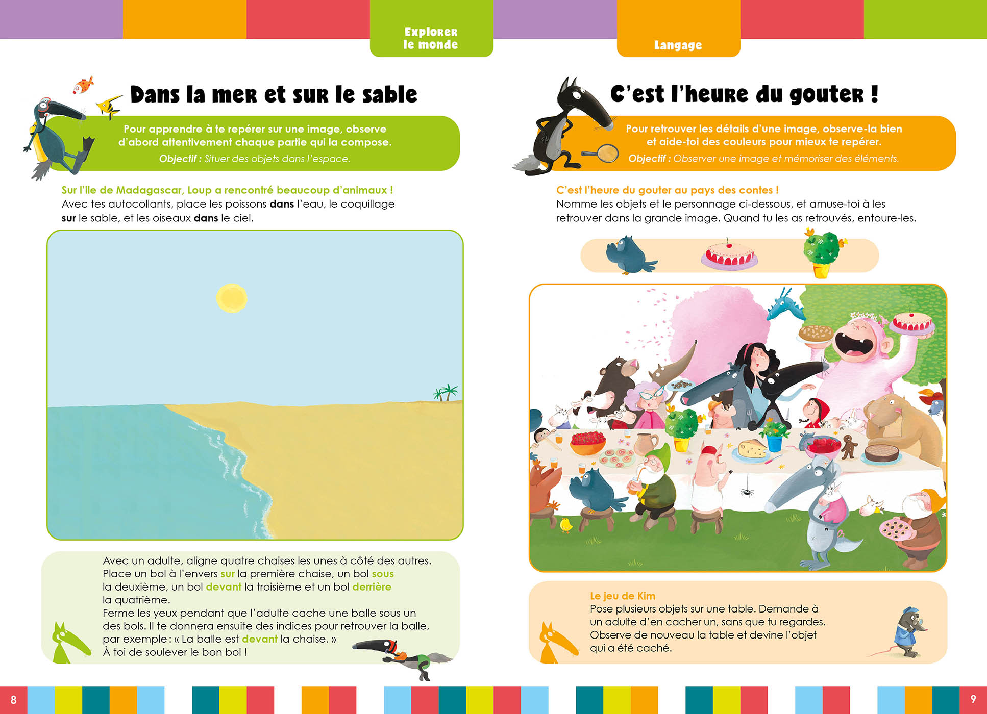 Mon Cahier Loup En Vacances - De La Tps À La Ps - 2026 Mon Cahier Loup En Vacances - De La Tps À La Ps - 2026