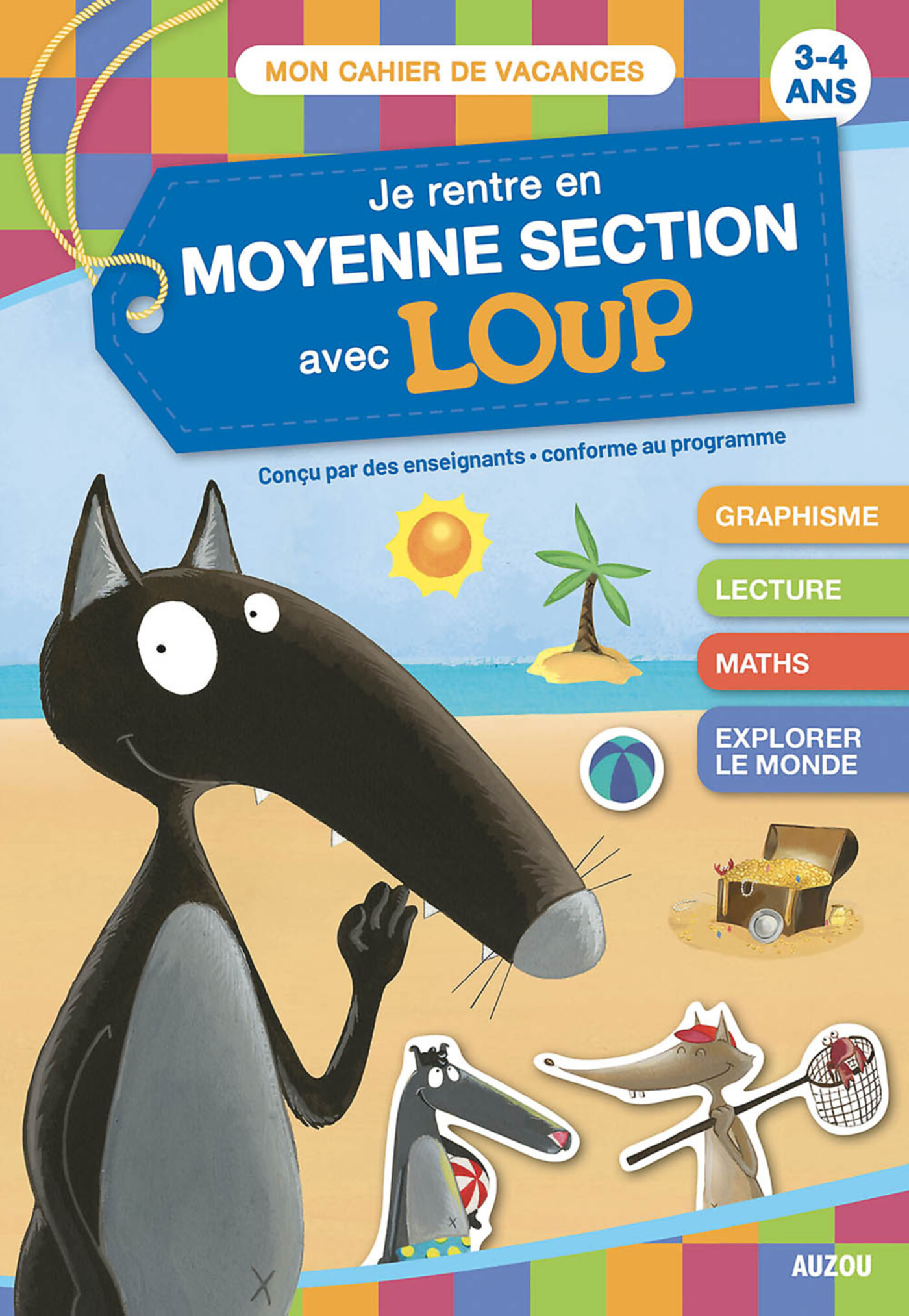 Mon Cahier Loup En Vacances - De La Ps À La Ms - 2026