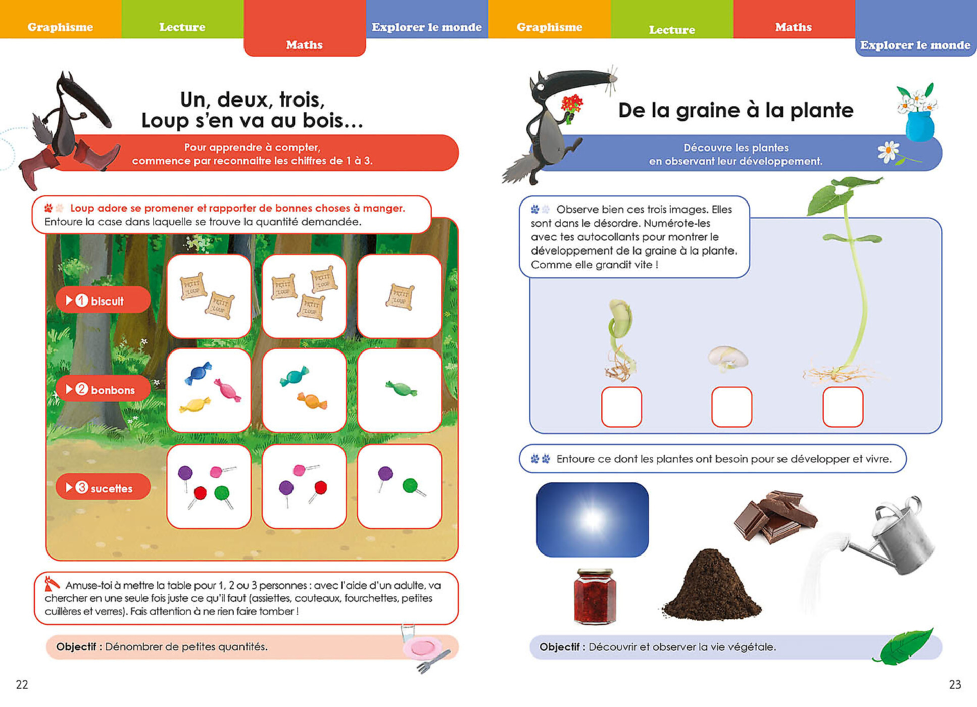 Mon Cahier Loup En Vacances - De La Ps À La Ms - 2026