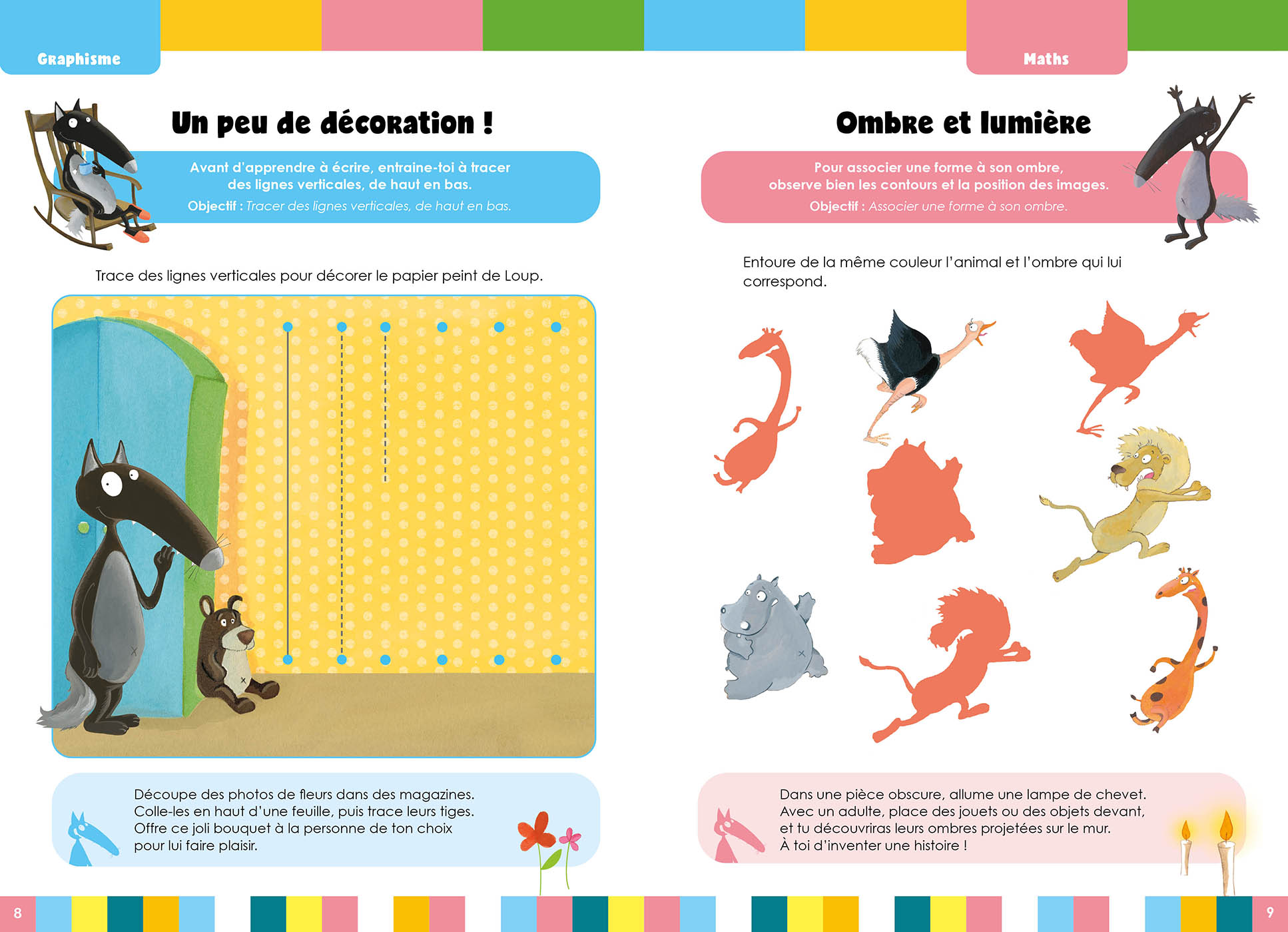 Mon Cahier Loup En Vacances - De La Ps À La Ms - 2026