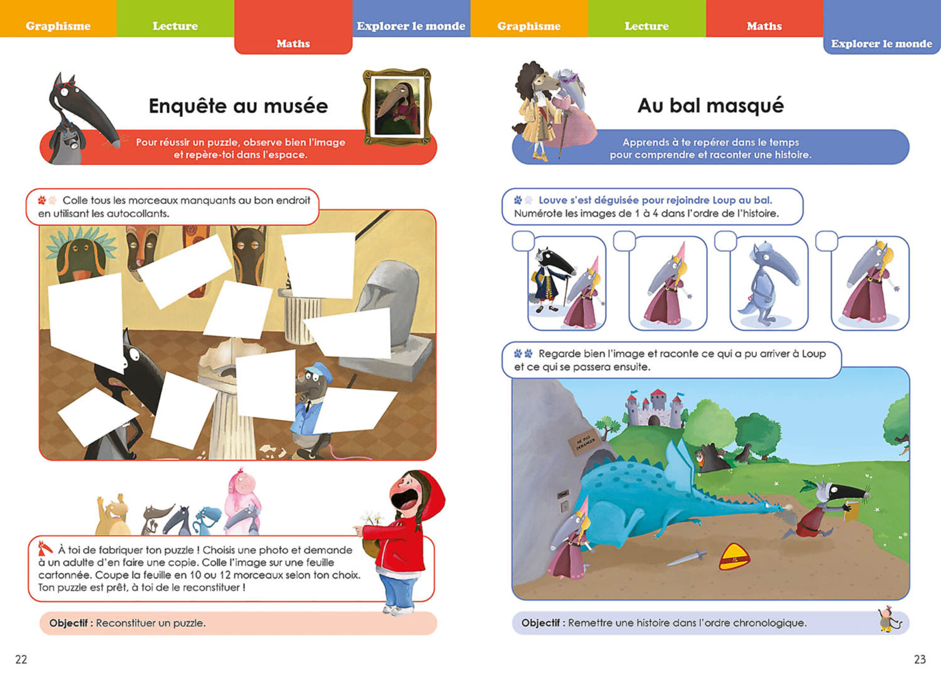 Mon Cahier Loup En Vacances - De La Ms À La Gs - 2026