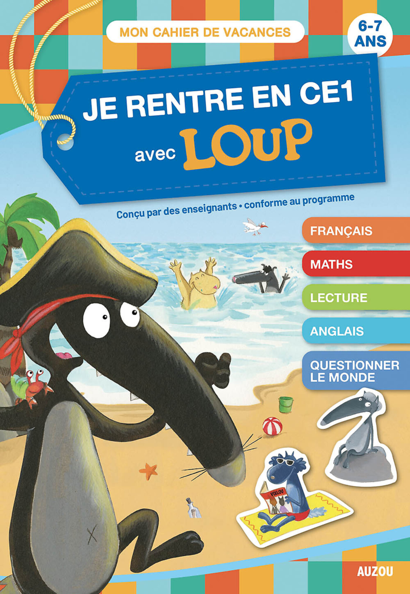 Mon Cahier Loup En Vacances - Du Cp Au Ce1 - 2026