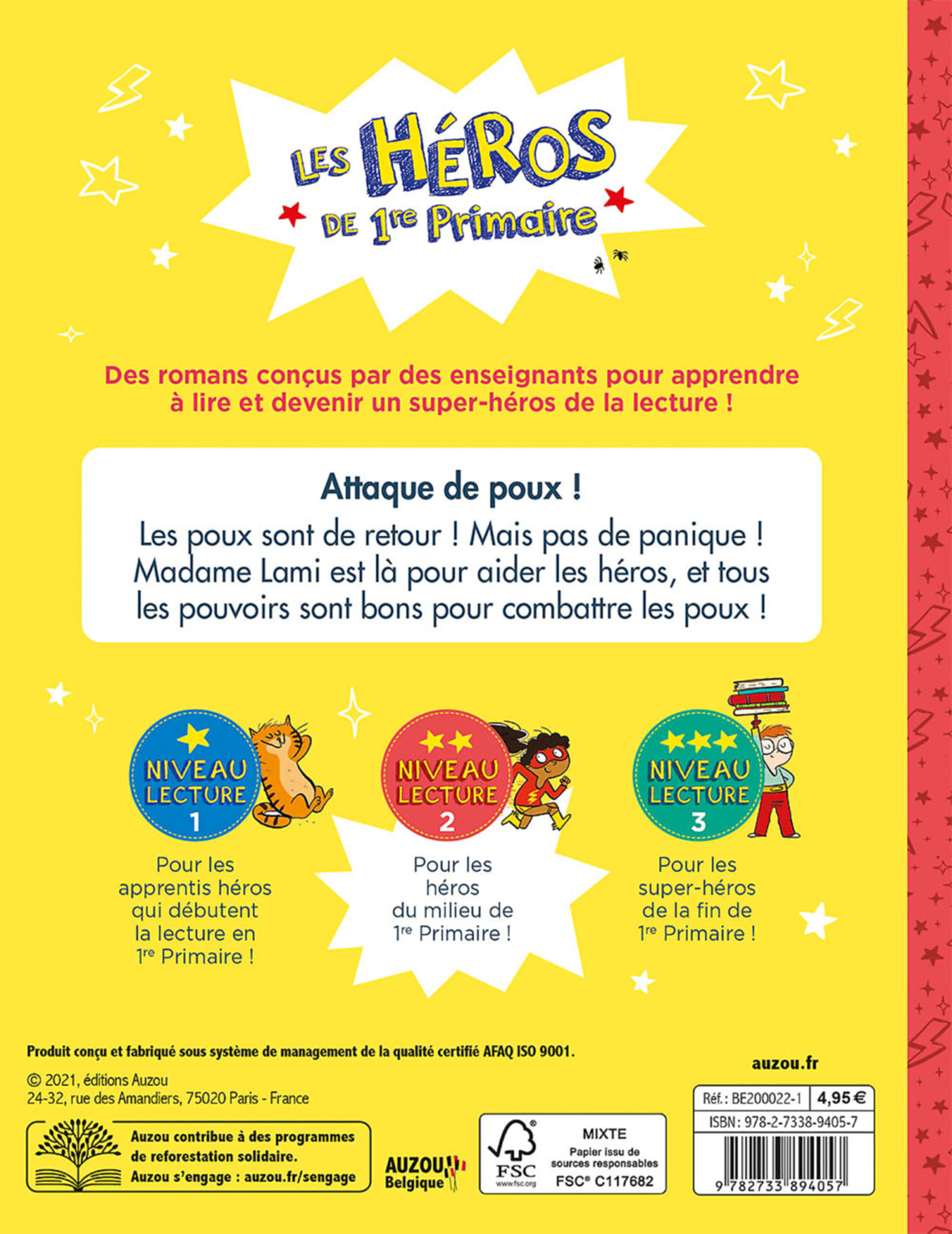 Les Héros De 1Re Primaire - Attaque De Poux !